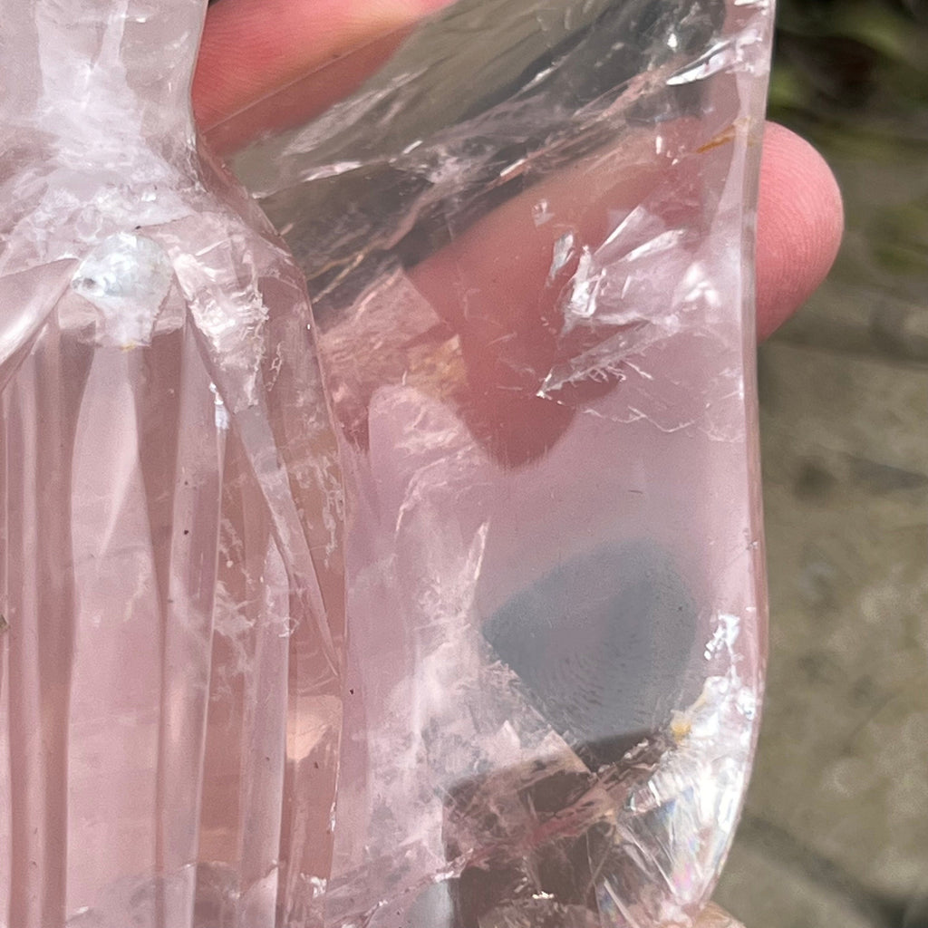 Rose Quartz Angel, Venturini Carve