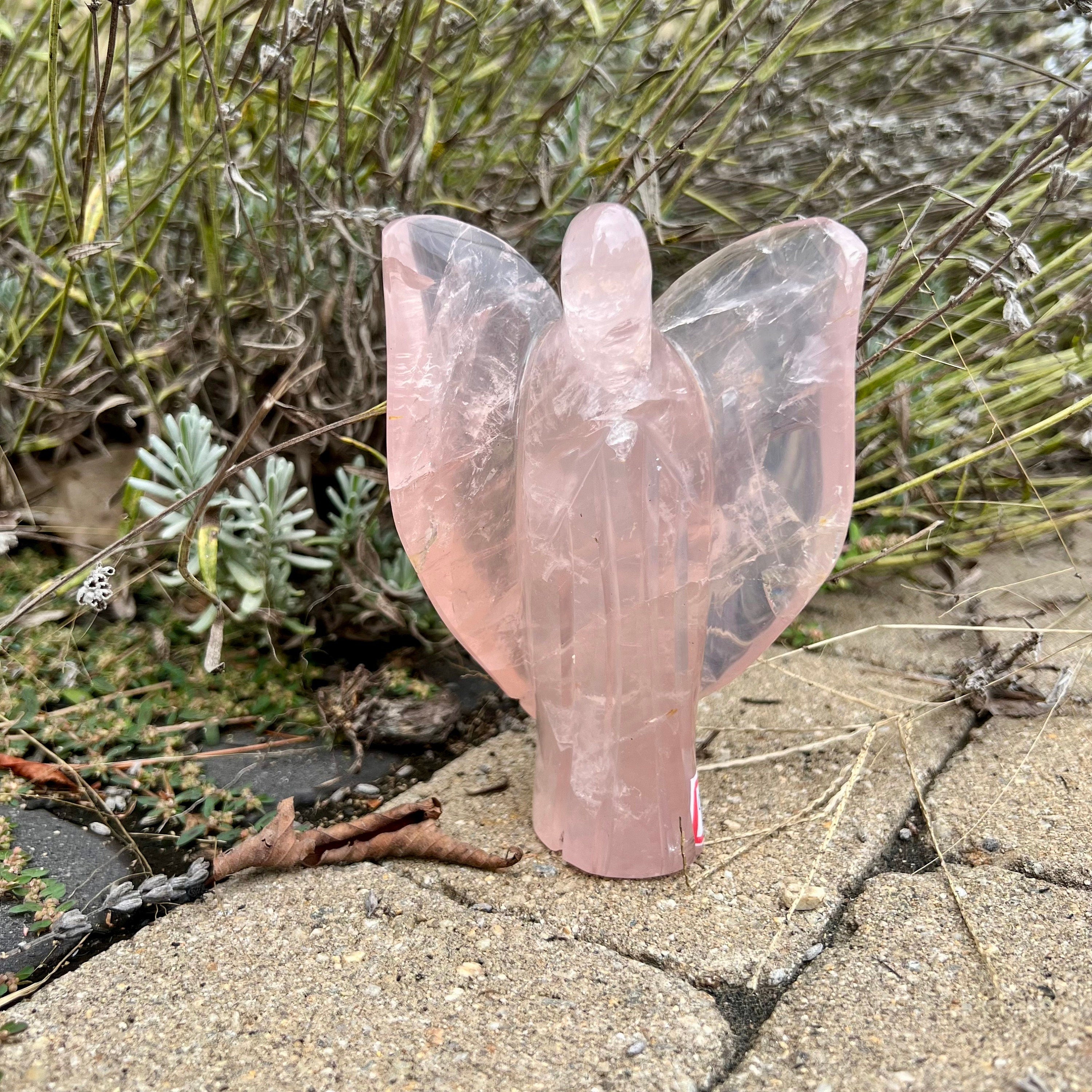 Rose Quartz Angel, Venturini Carve