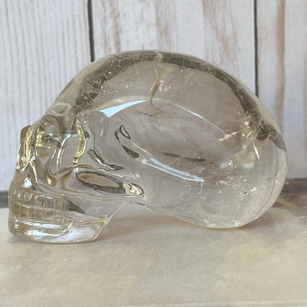 Friendly Elongated Leandro De Souza Crystal Skull