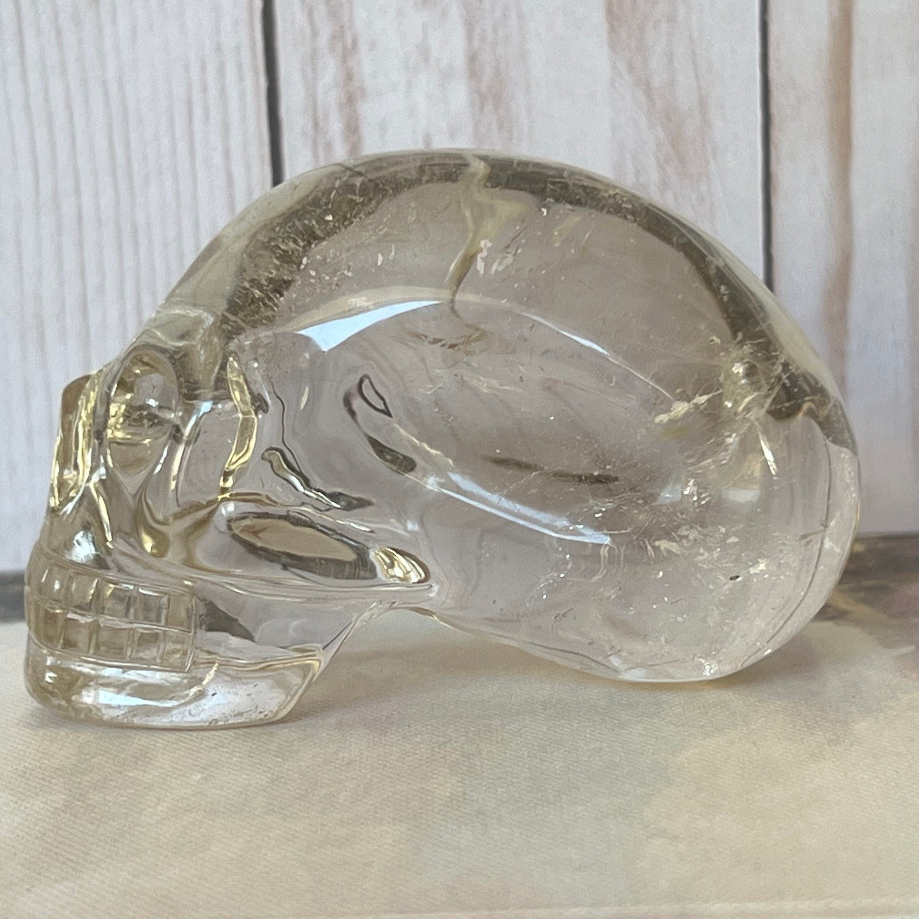 Friendly Elongated Leandro De Souza Crystal Skull