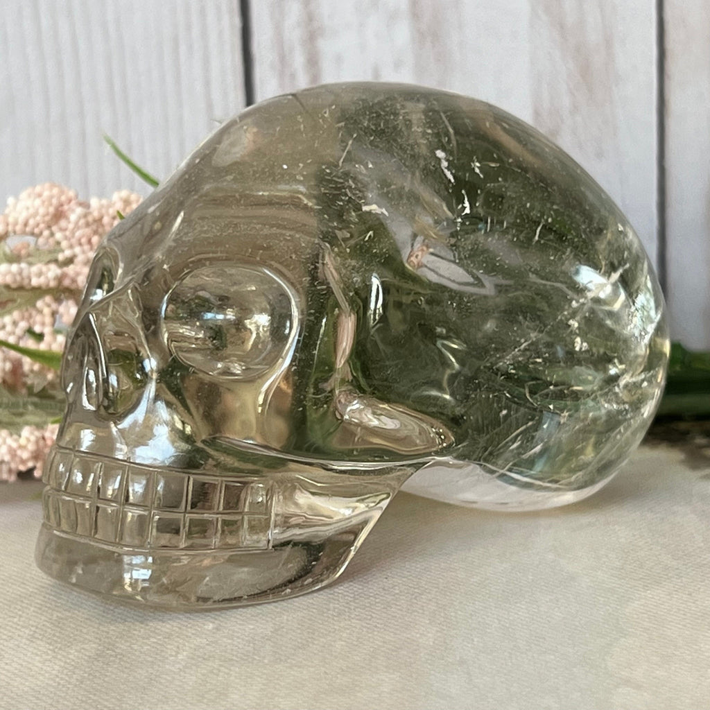 Friendly Elongated Leandro De Souza Crystal Skull