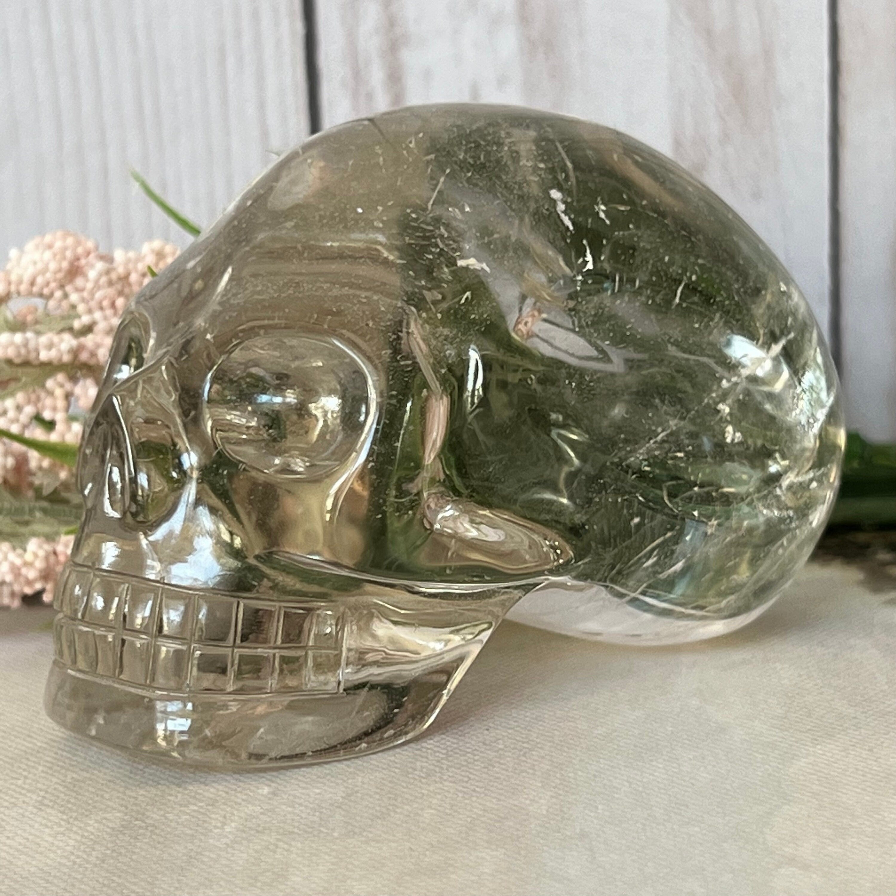 Friendly Elongated Leandro De Souza Crystal Skull