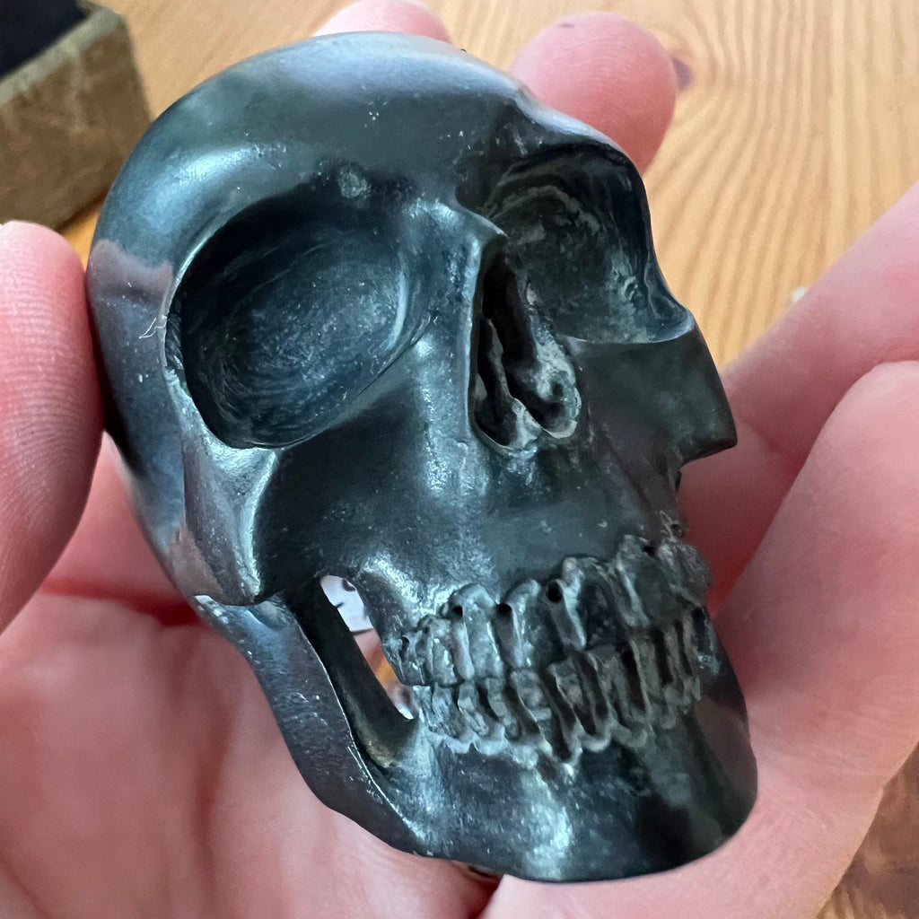 Adorable Shungite Skull from Artifactual