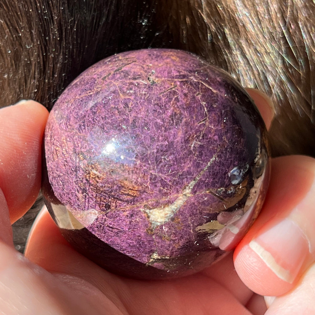 Purpurite Sphere #17