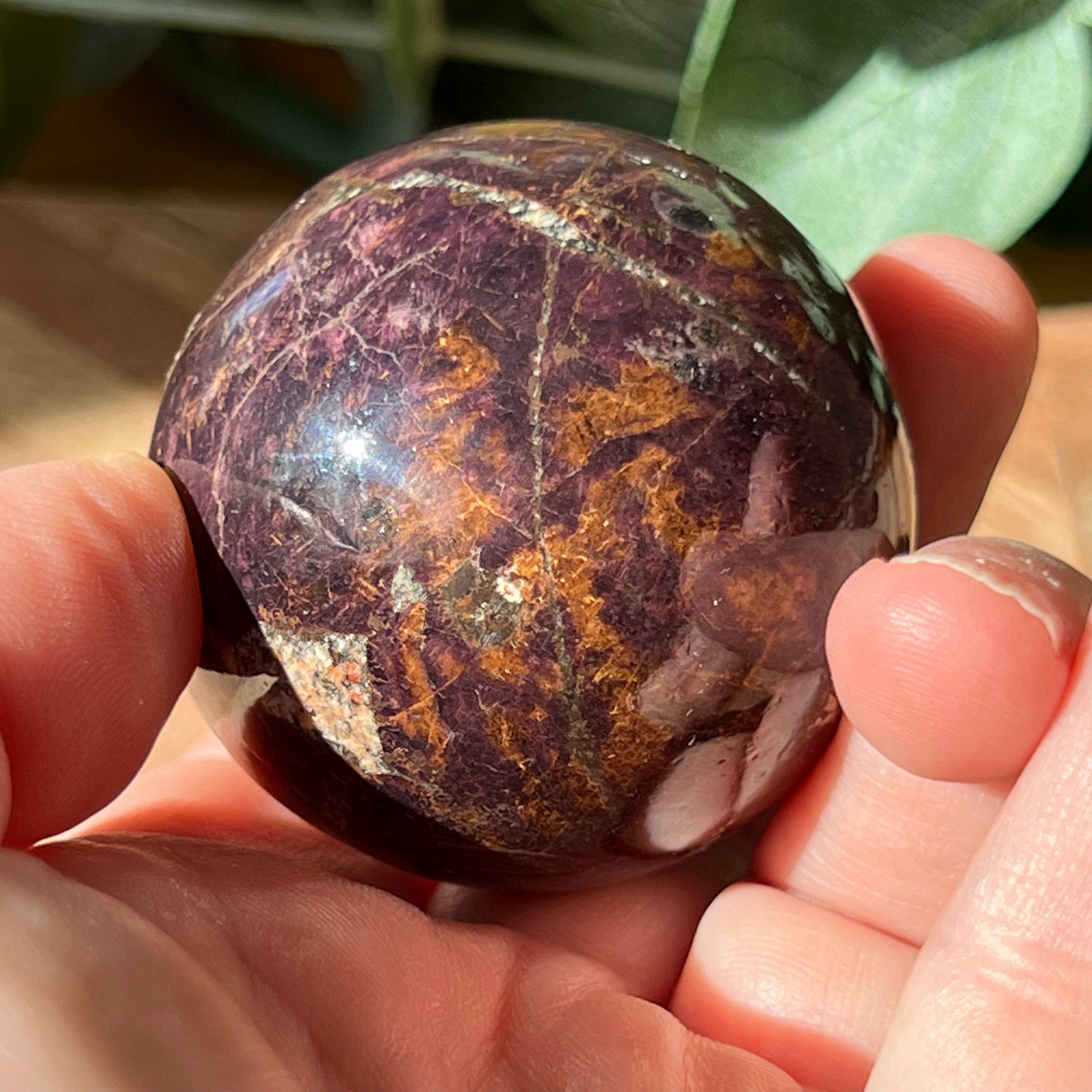 Purpurite Sphere #19