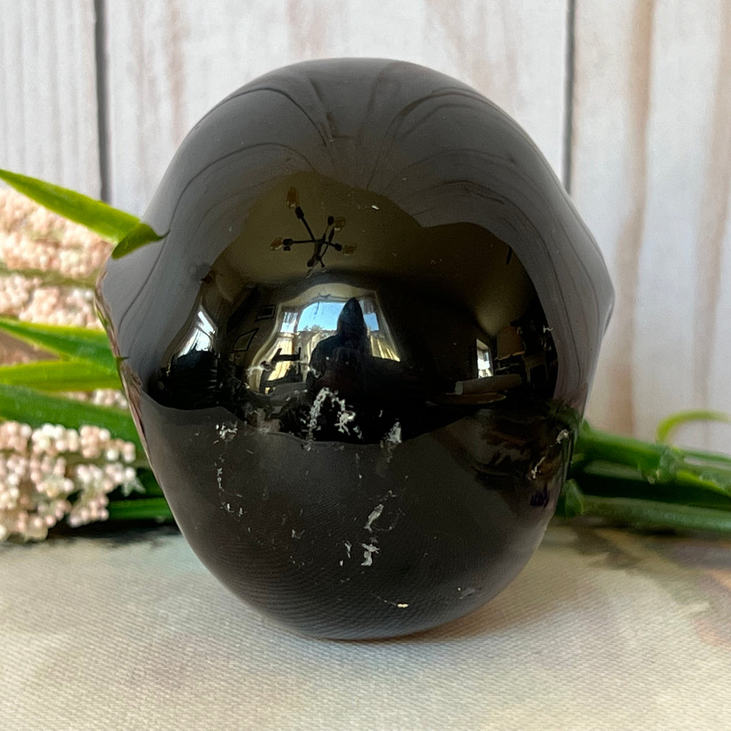 Dark Citrine Crystal Skull: Leandro De Souza Star Child