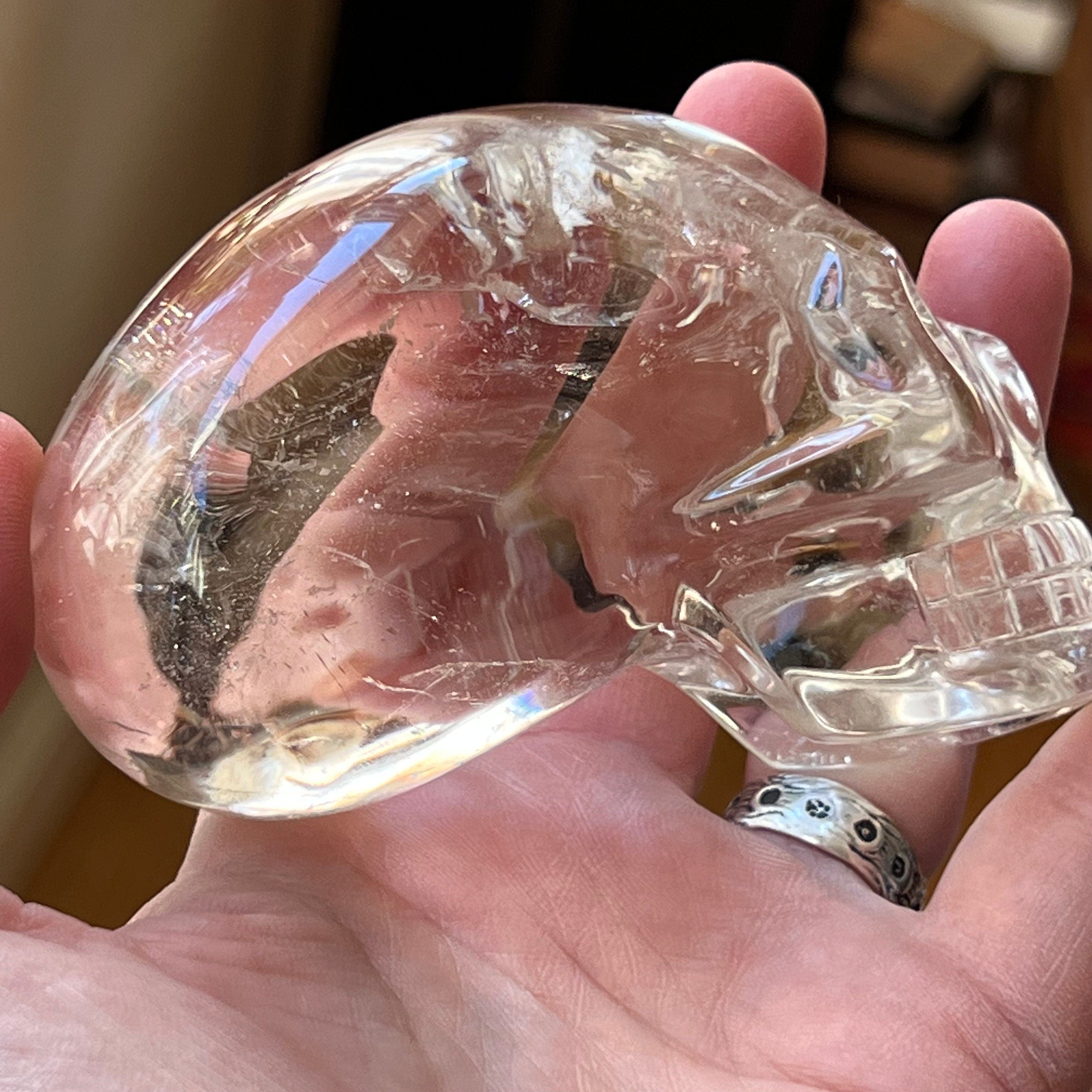 Friendly Elongated Leandro De Souza Crystal Skull