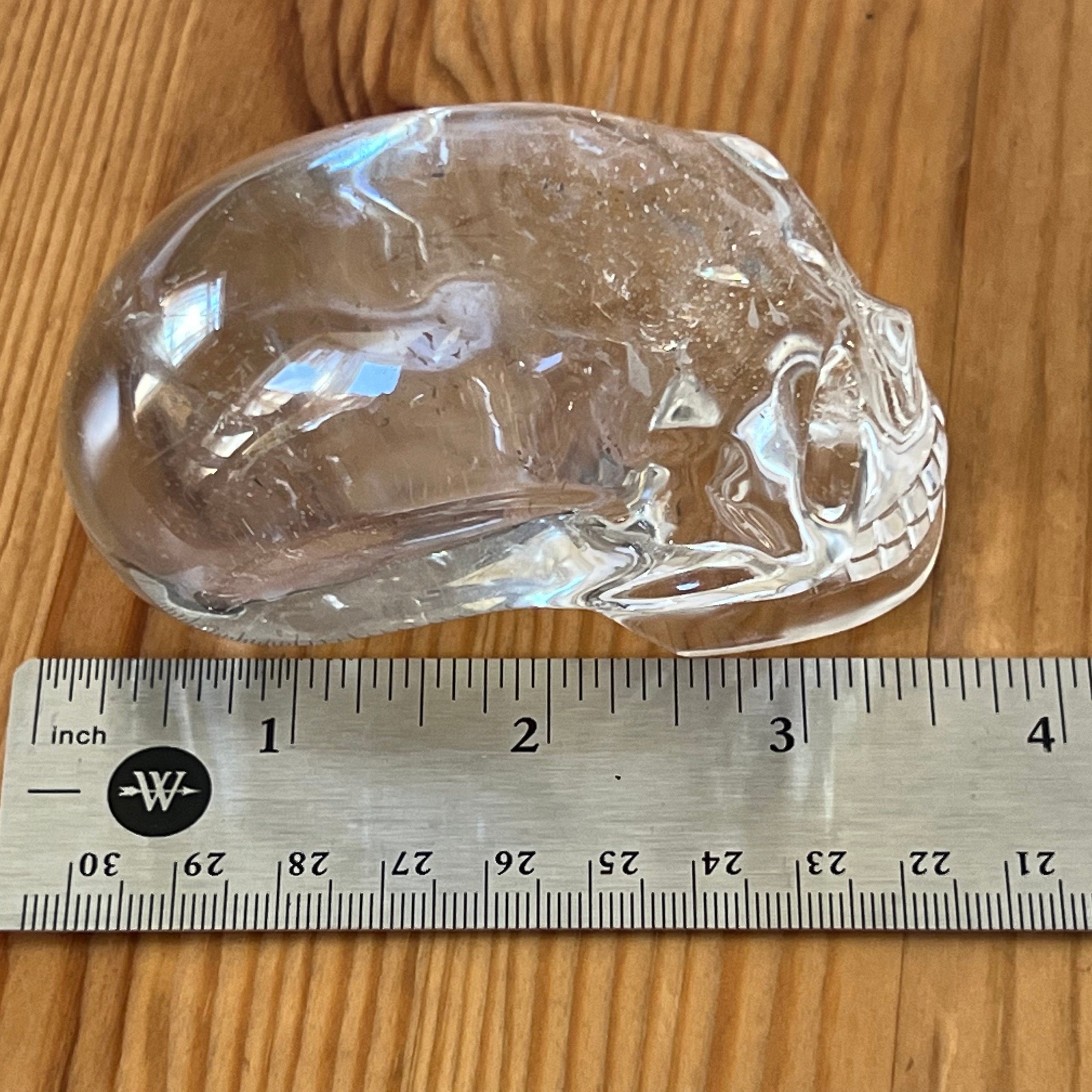 Friendly Elongated Leandro De Souza Crystal Skull