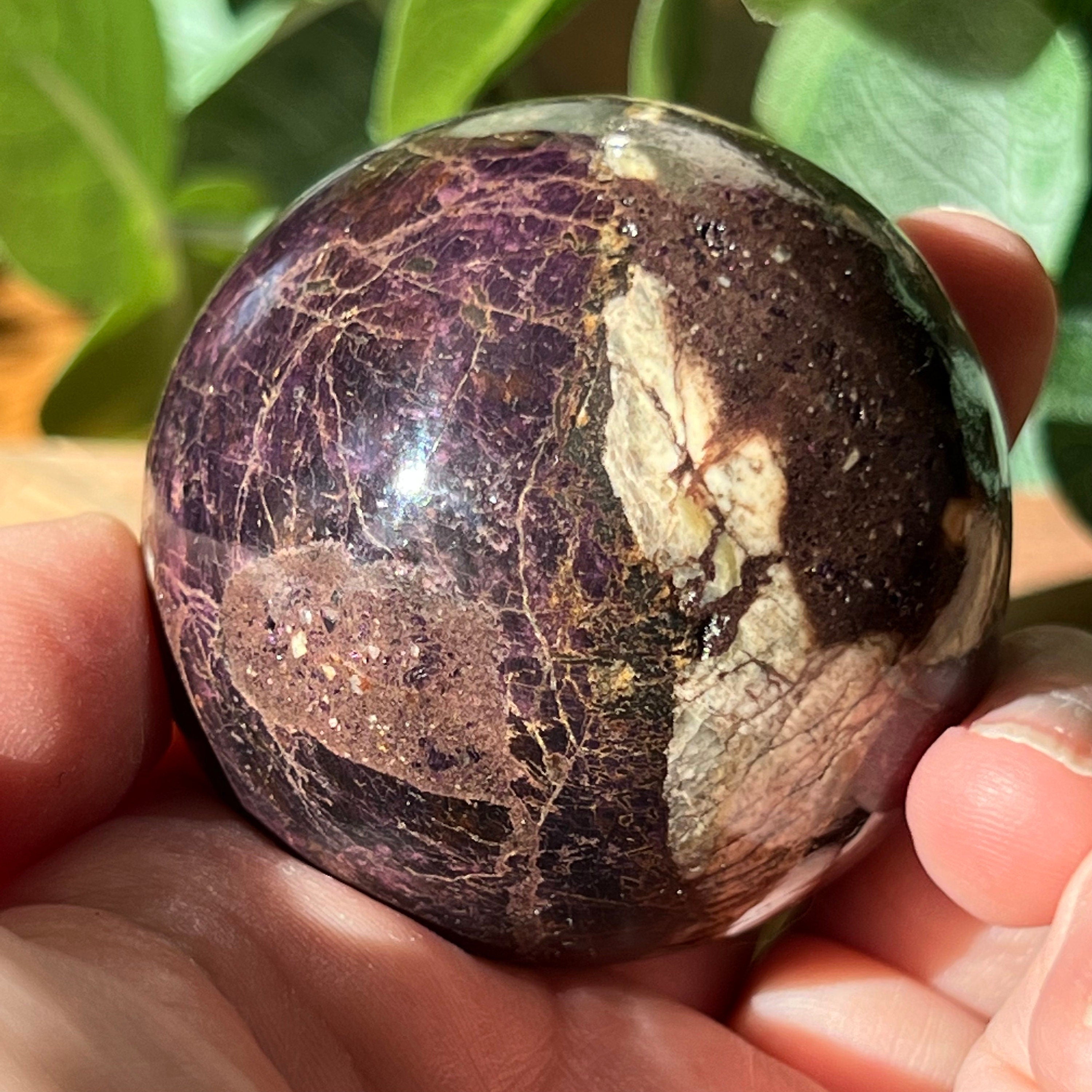 Purpurite Sphere #7