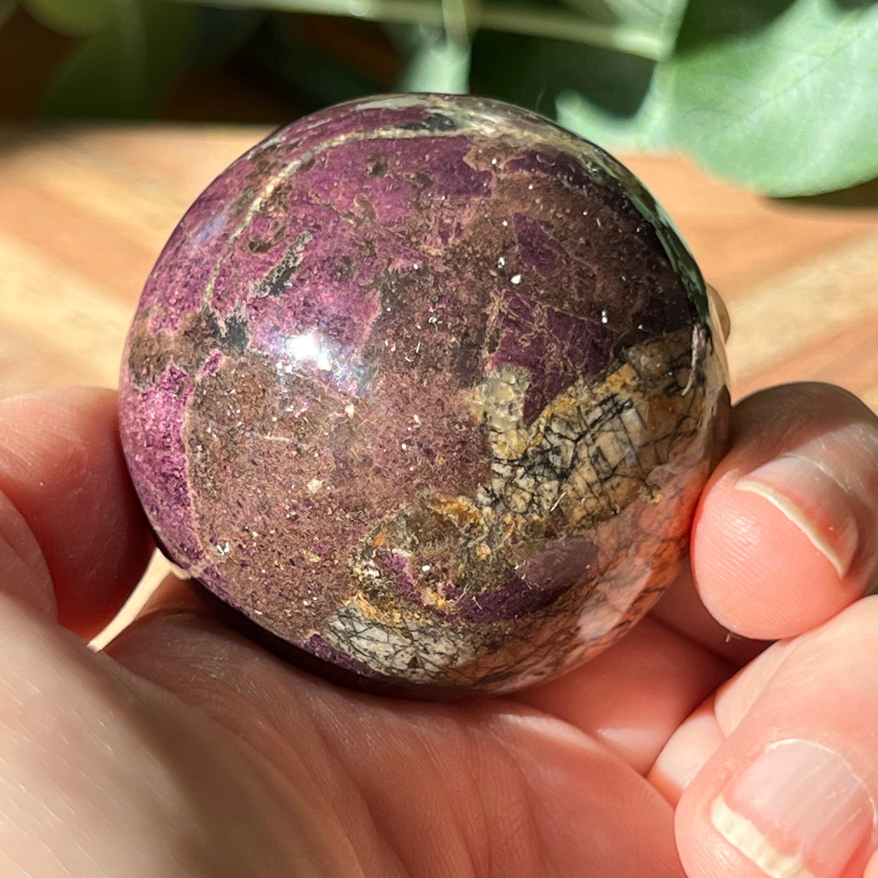 Purpurite Sphere #15