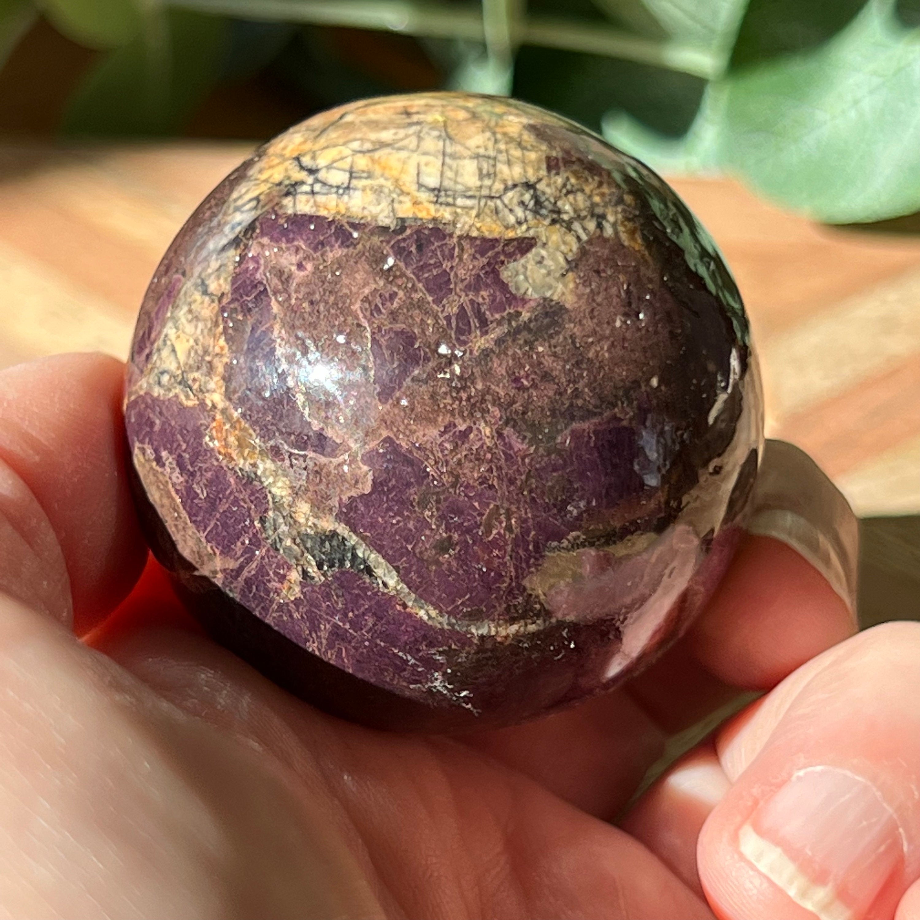 Purpurite Sphere #15
