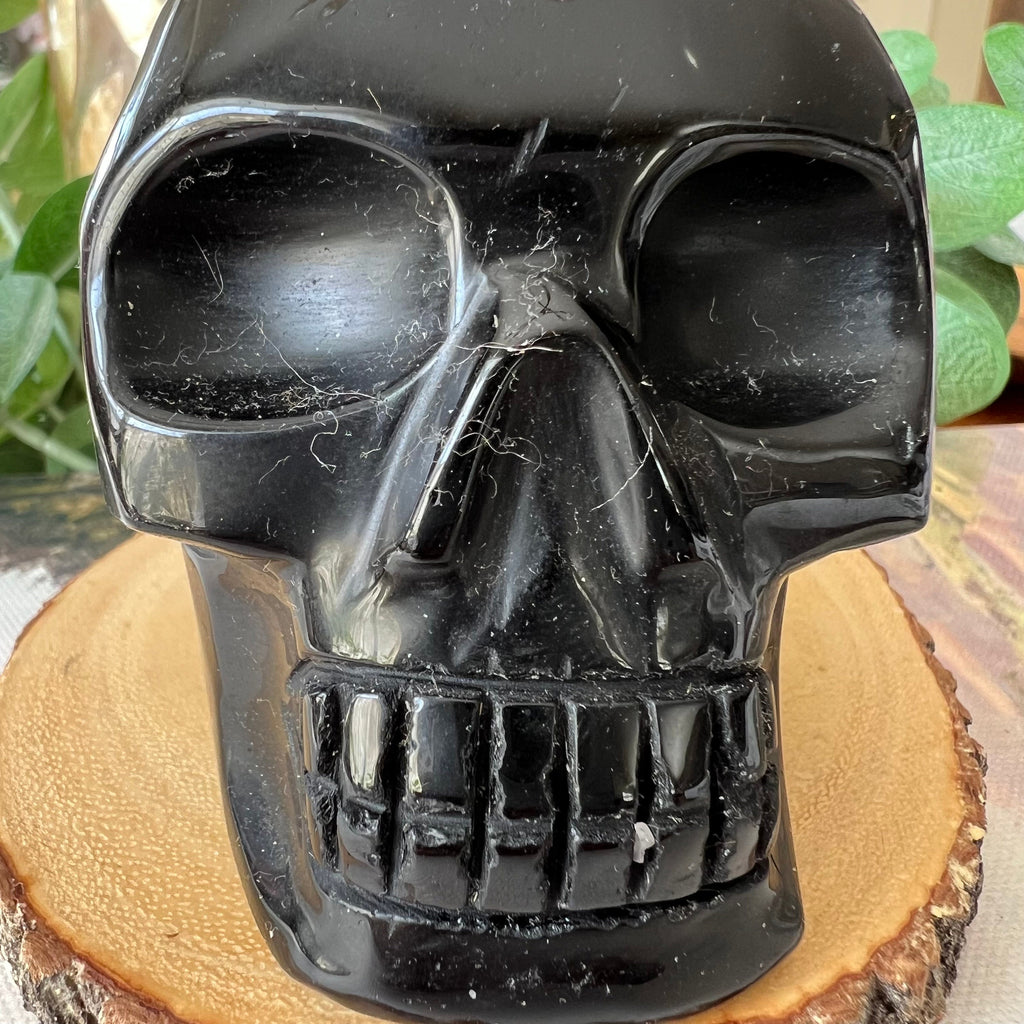 Handsome Brazilian Obsidian Crystal Skull