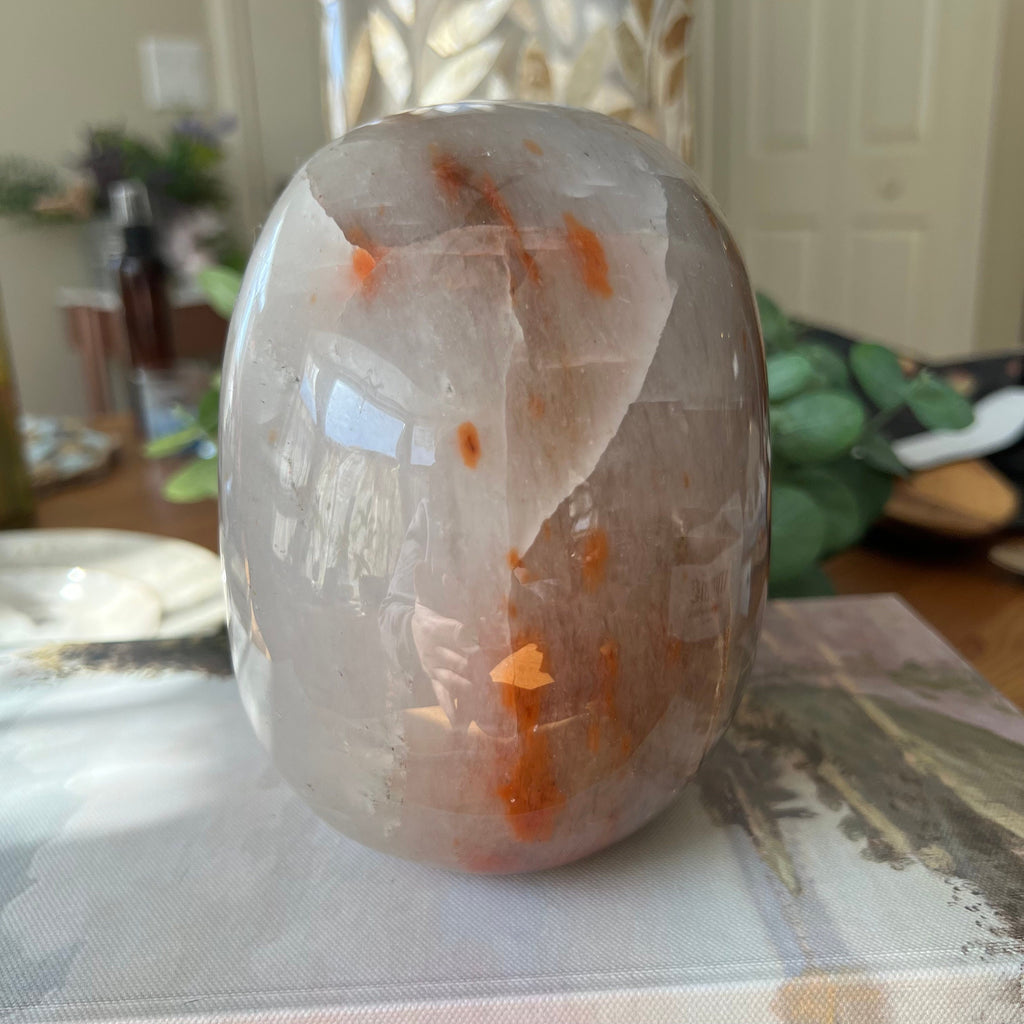 Huge Brazilian Aragonite Skull
