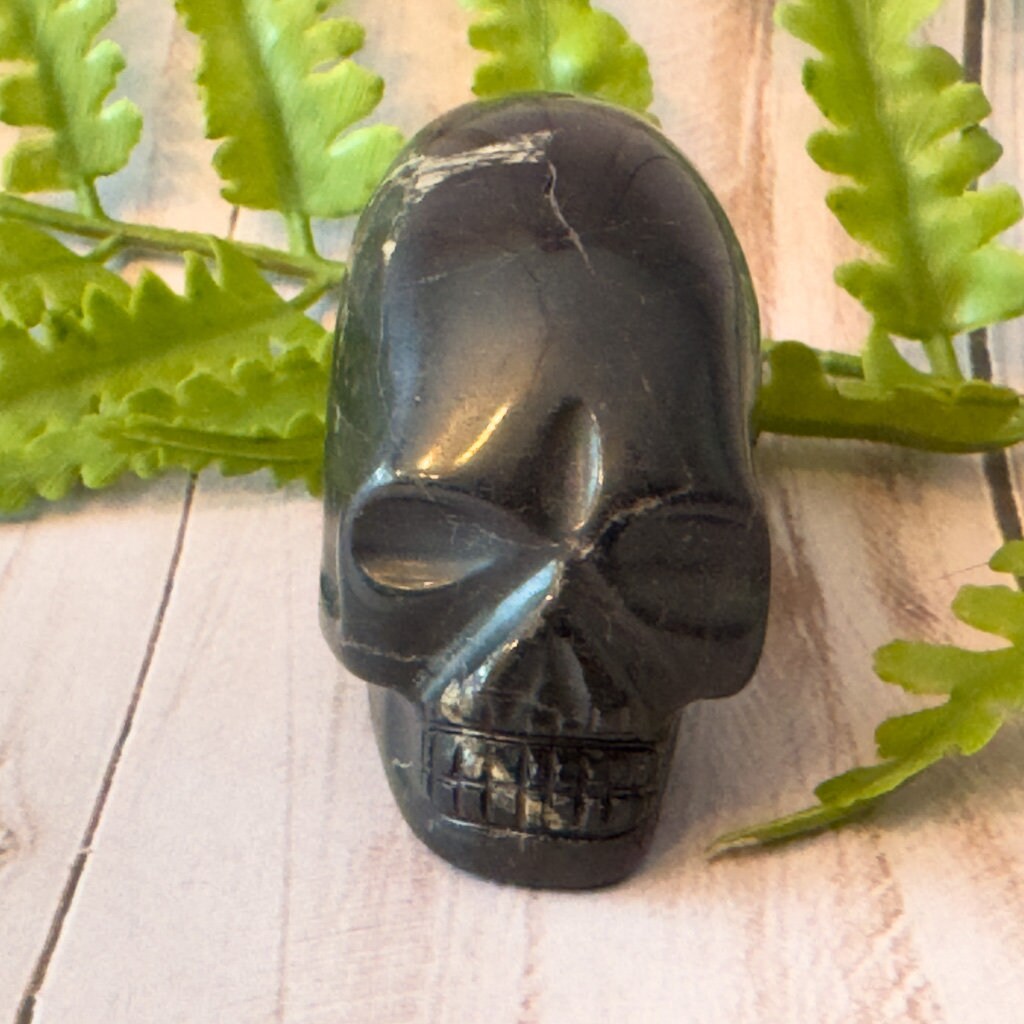 Dark Sugilite Igor de Souza crystal skull.