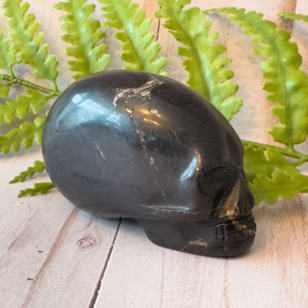 Dark Sugilite Igor de Souza crystal skull.