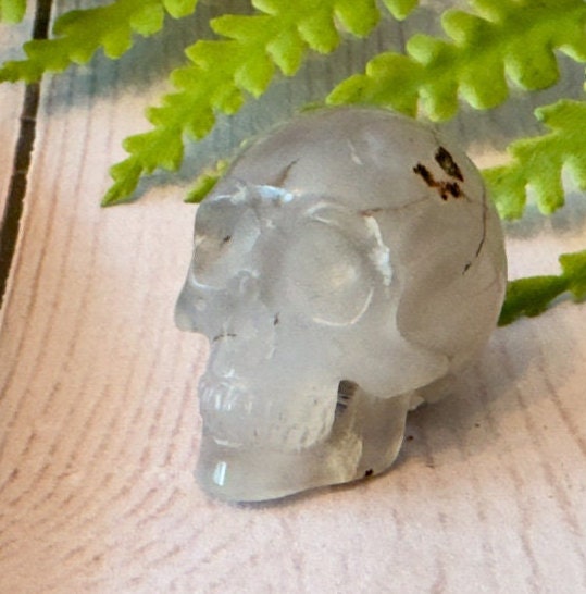 Adorable Agate Skull by Artifactual