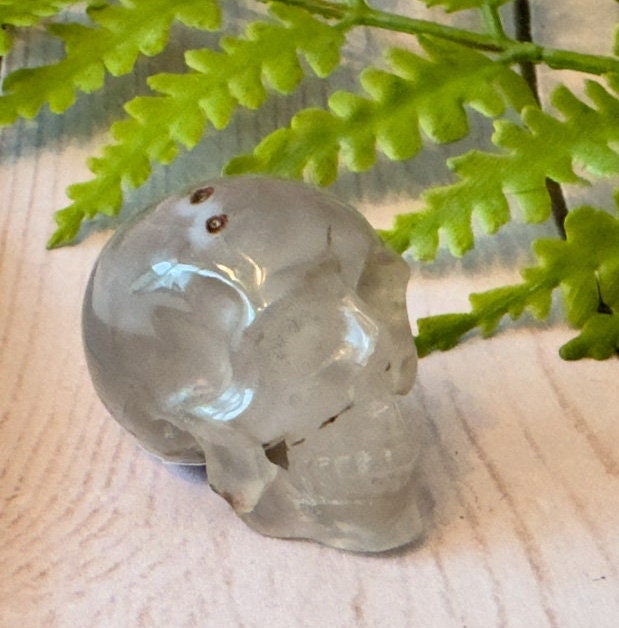 Adorable Agate Skull by Artifactual