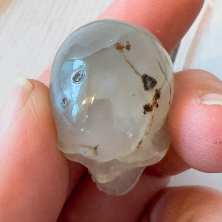 Adorable Agate Skull by Artifactual