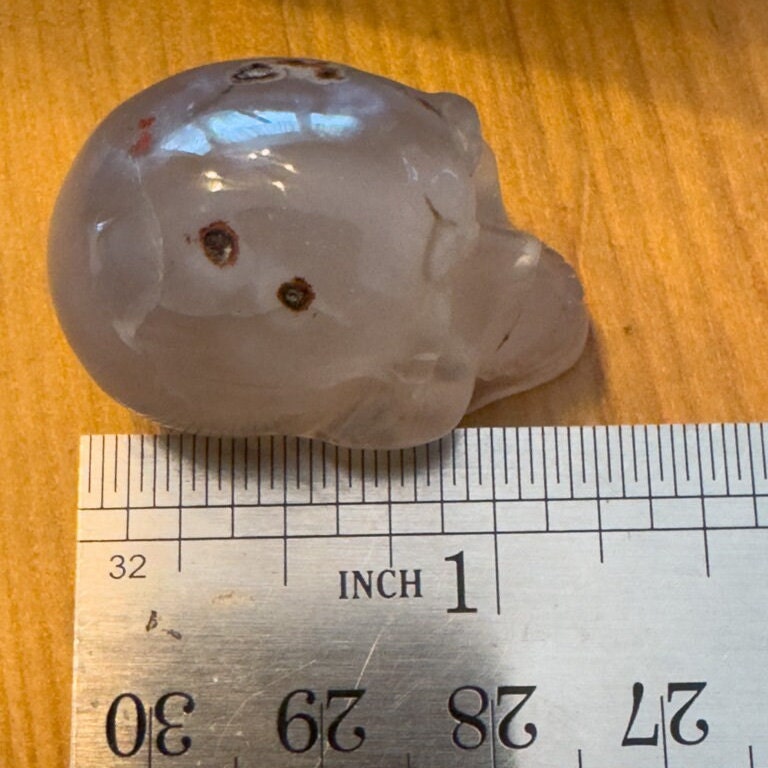 Adorable Agate Skull by Artifactual