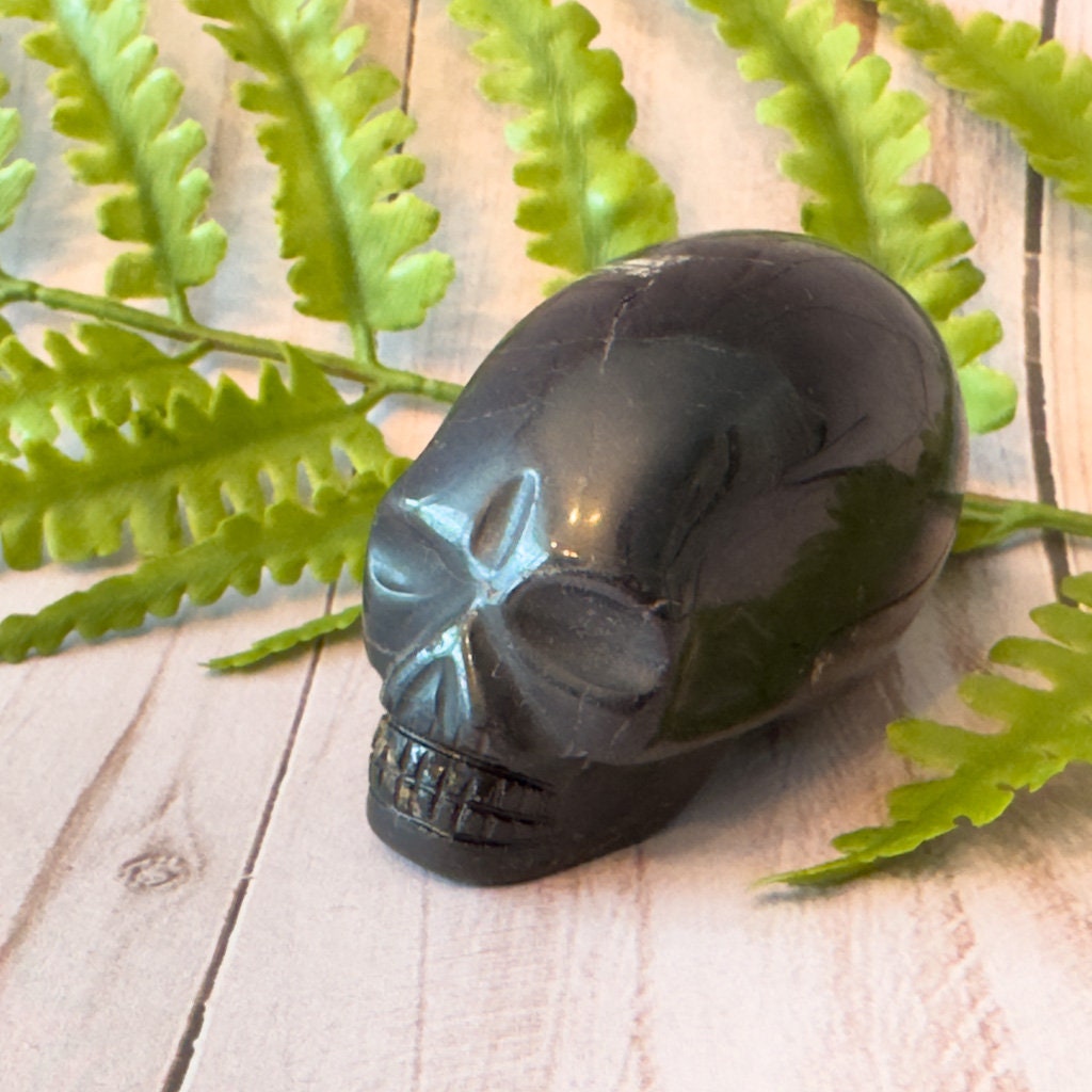 Dark Sugilite Igor de Souza crystal skull.