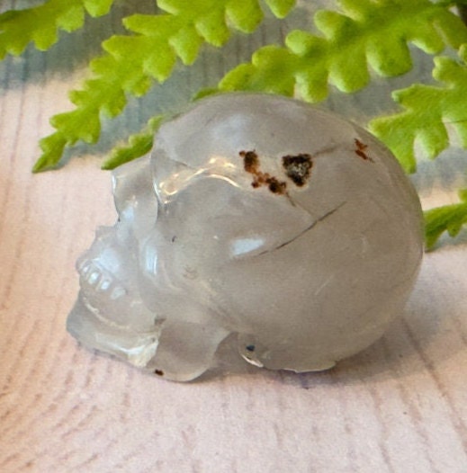 Adorable Agate Skull by Artifactual