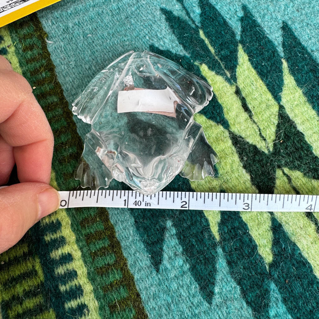 Clear Quartz Venturini Frog