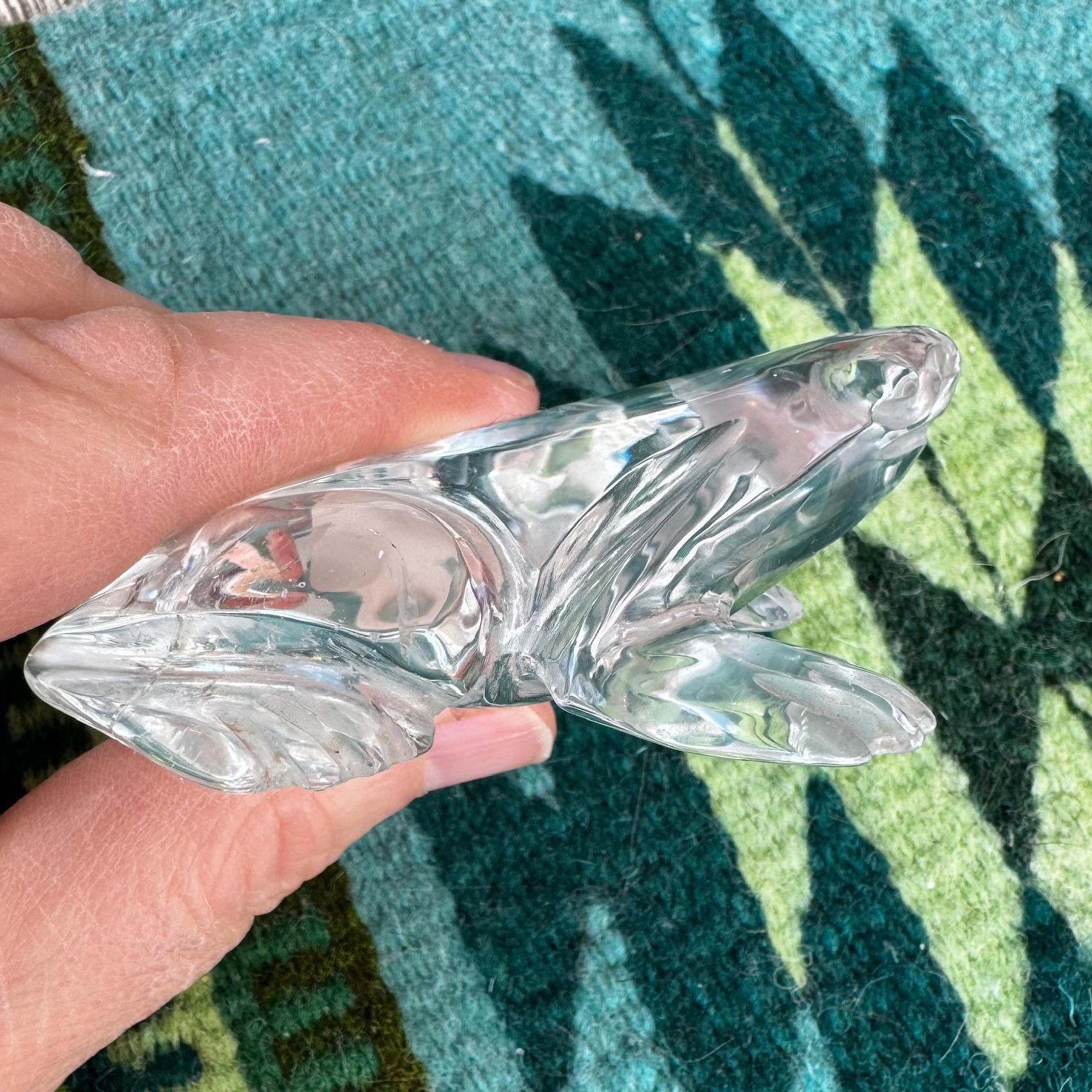 Clear Quartz Venturini Frog
