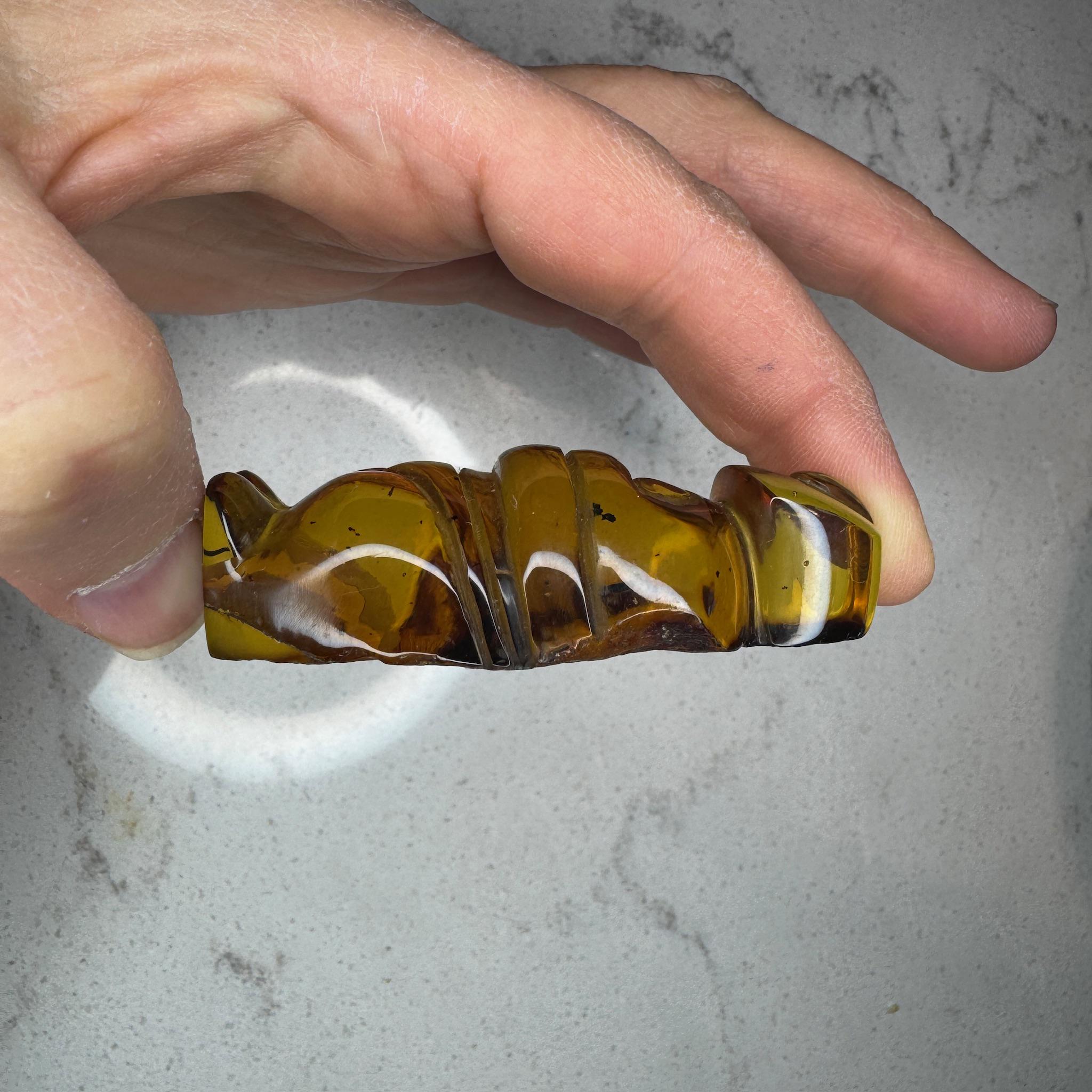 Amber Goddess Carving from Artifactual