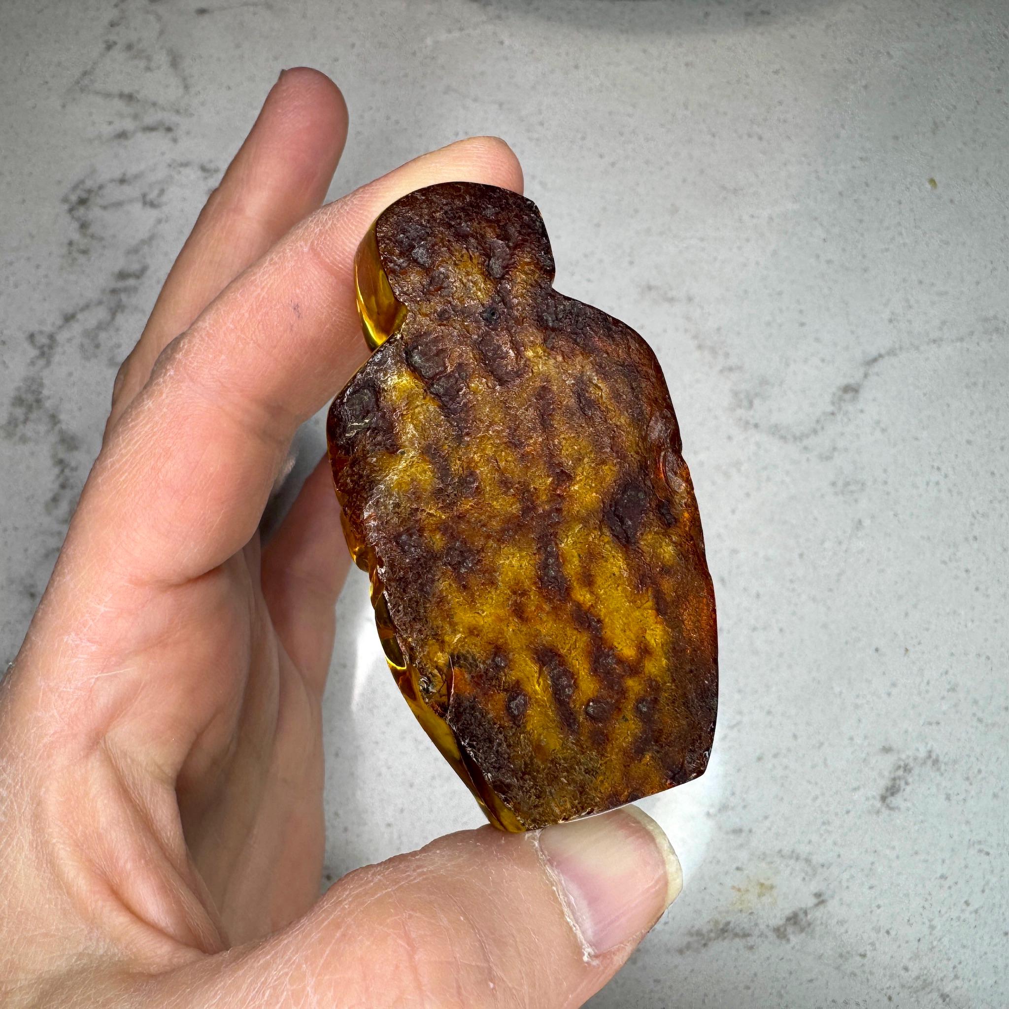 Amber Goddess Carving from Artifactual