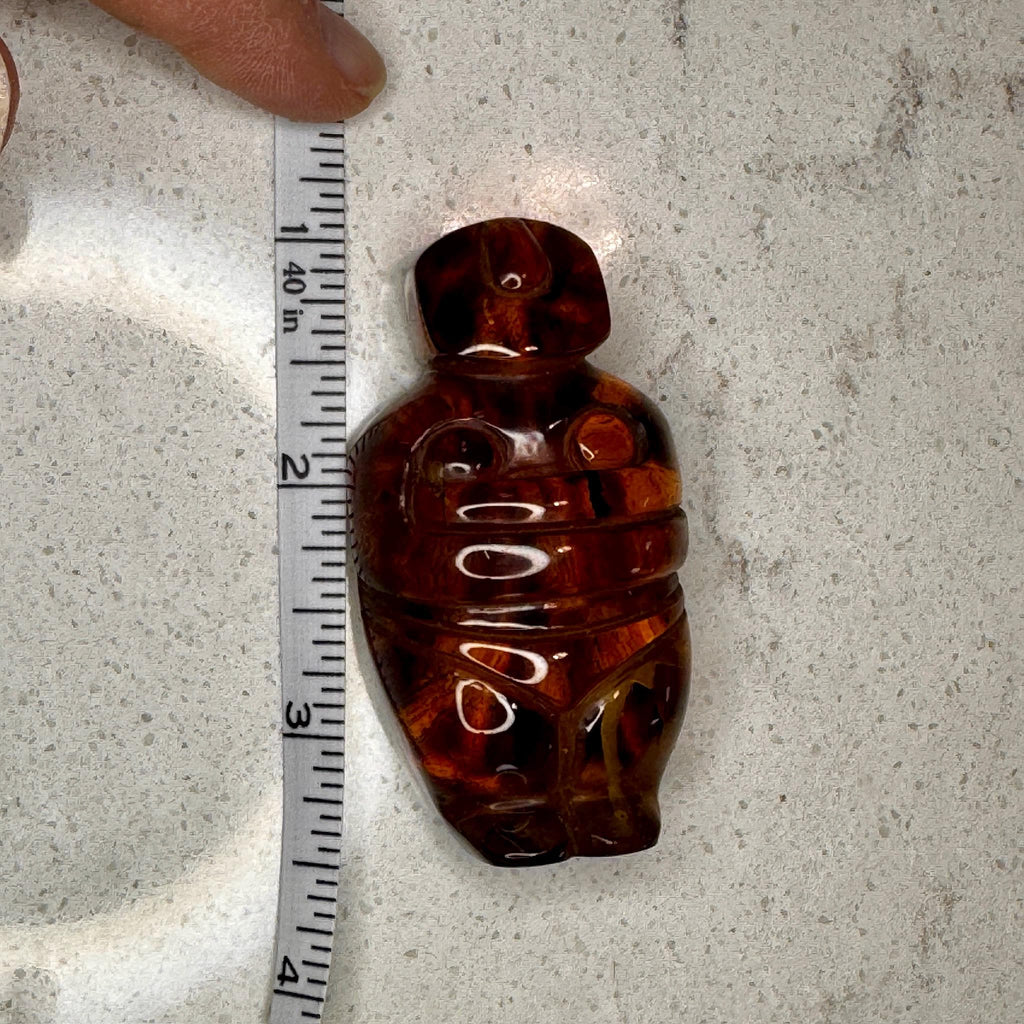 Amber Goddess Carving from Artifactual