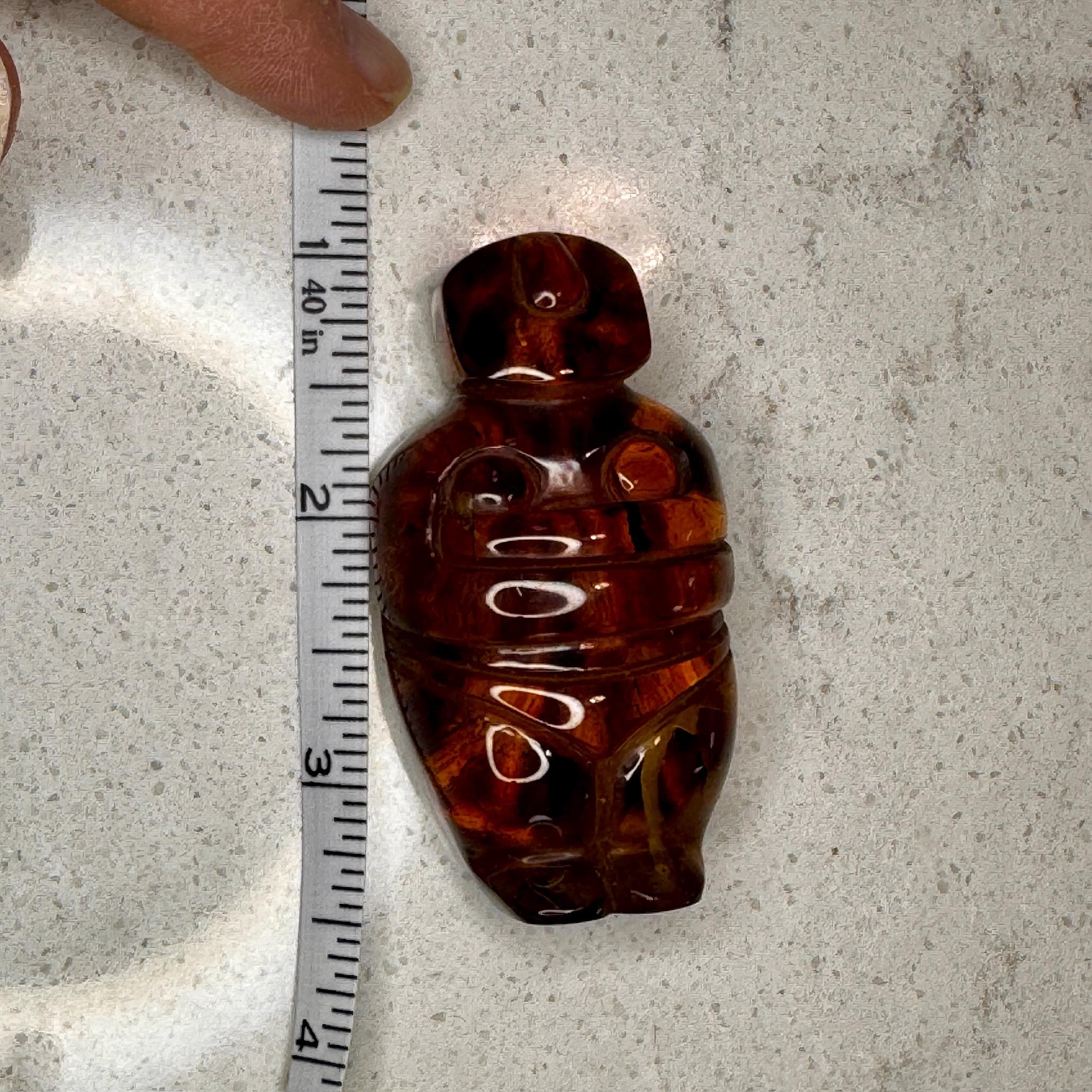 Amber Goddess Carving from Artifactual