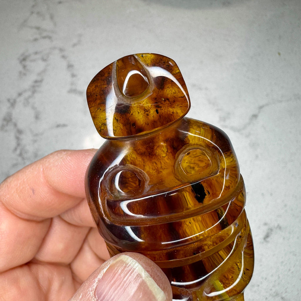Amber Goddess Carving from Artifactual
