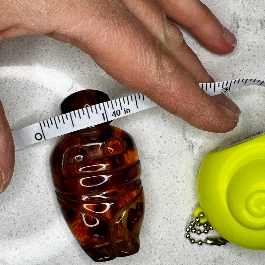 Amber Goddess Carving from Artifactual