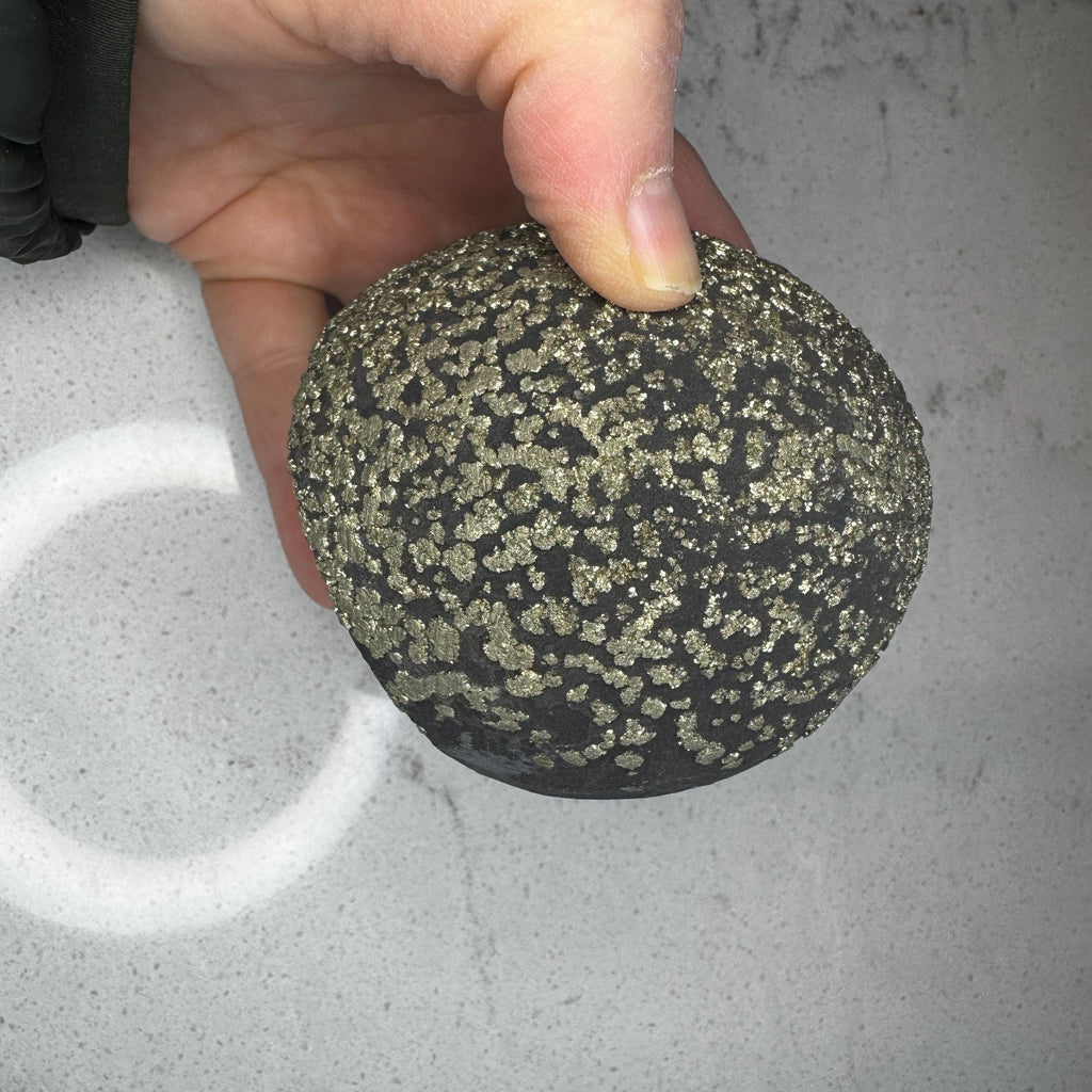Large Pyrite Concretion: Sedimentary Shaman Stone