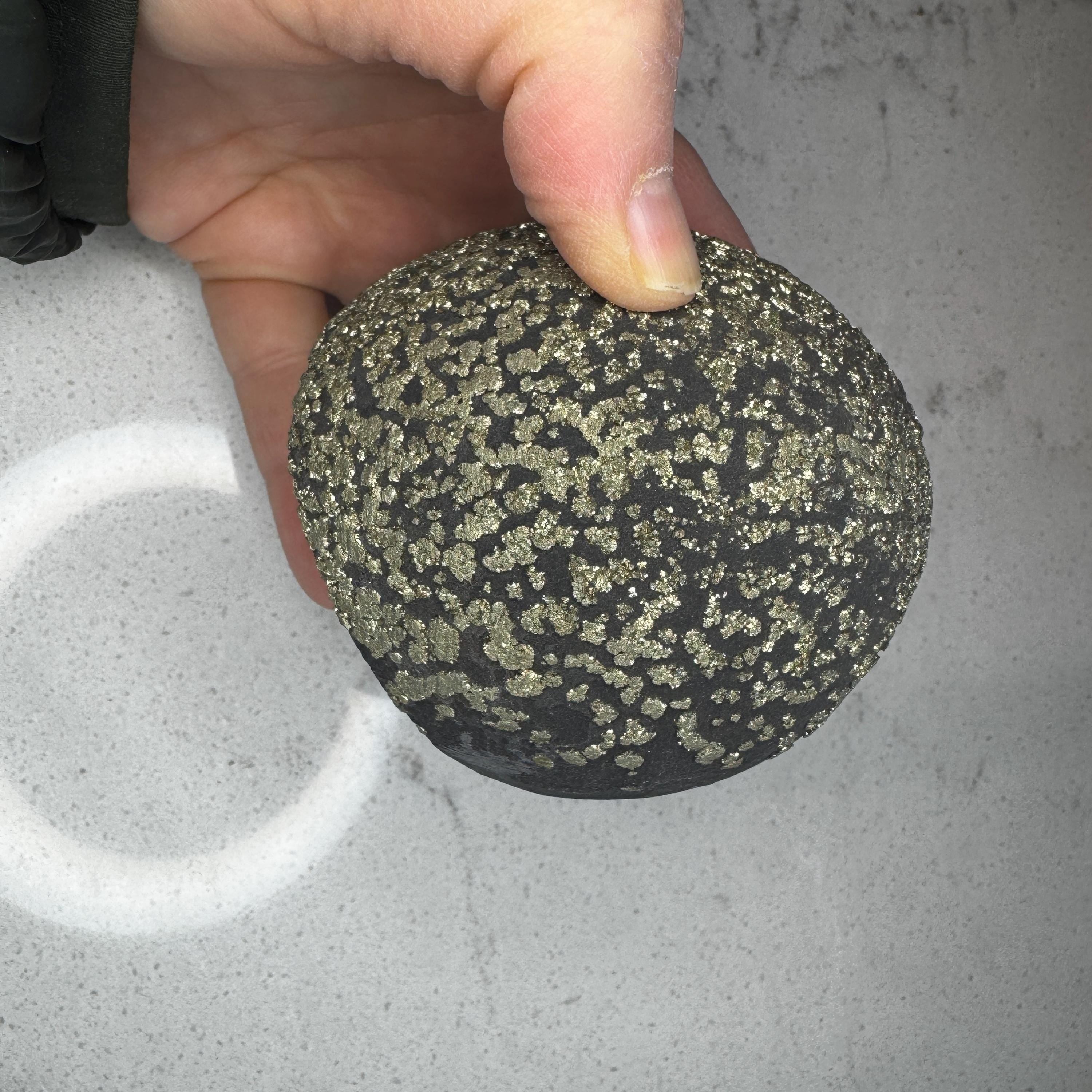 Large Pyrite Concretion: Sedimentary Shaman Stone