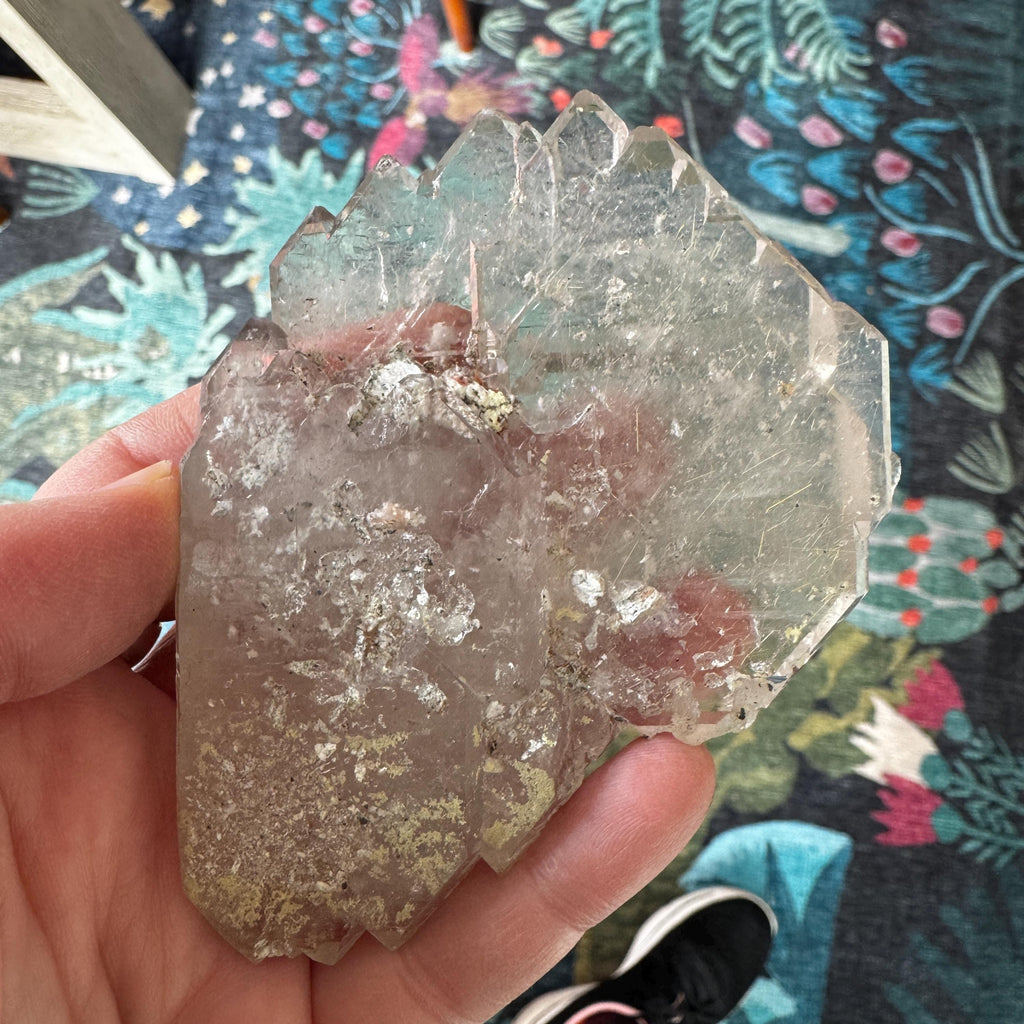 Phenomenal Rutilated Tabular Quartz