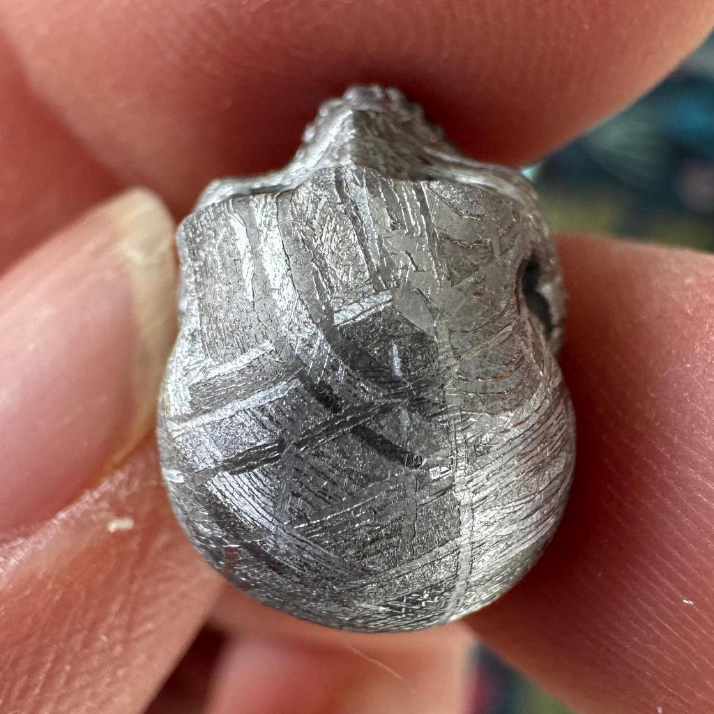 Small Detailed Gibeon Meteorite Skull #3 from Artifactual