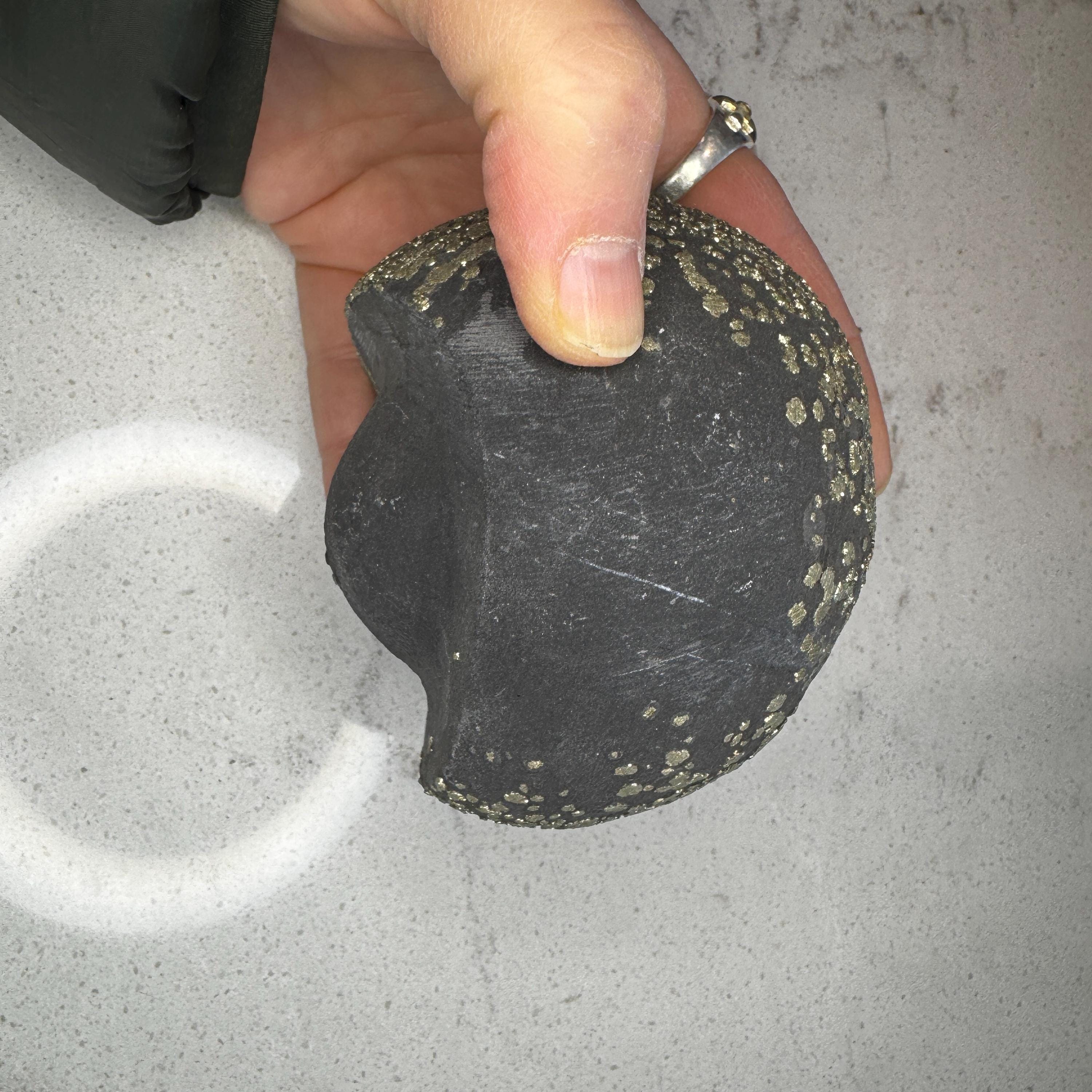 Large Pyrite Concretion: Sedimentary Shaman Stone
