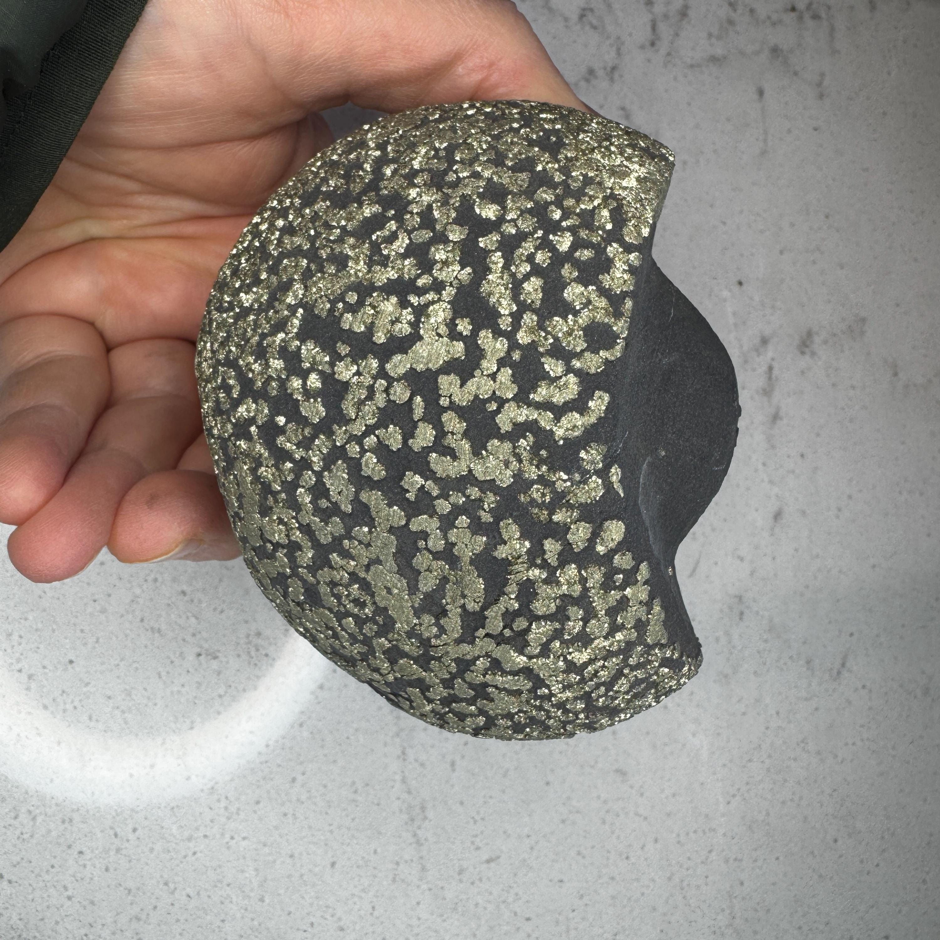 Large Pyrite Concretion: Sedimentary Shaman Stone