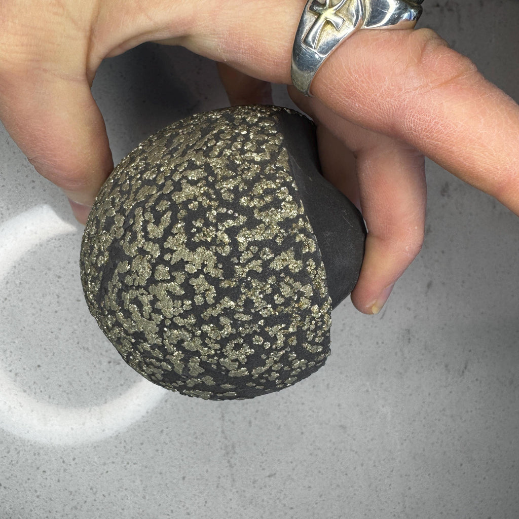 Large Pyrite Concretion: Sedimentary Shaman Stone