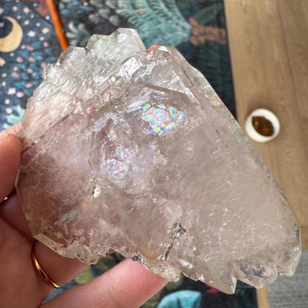 Phenomenal Rutilated Tabular Quartz