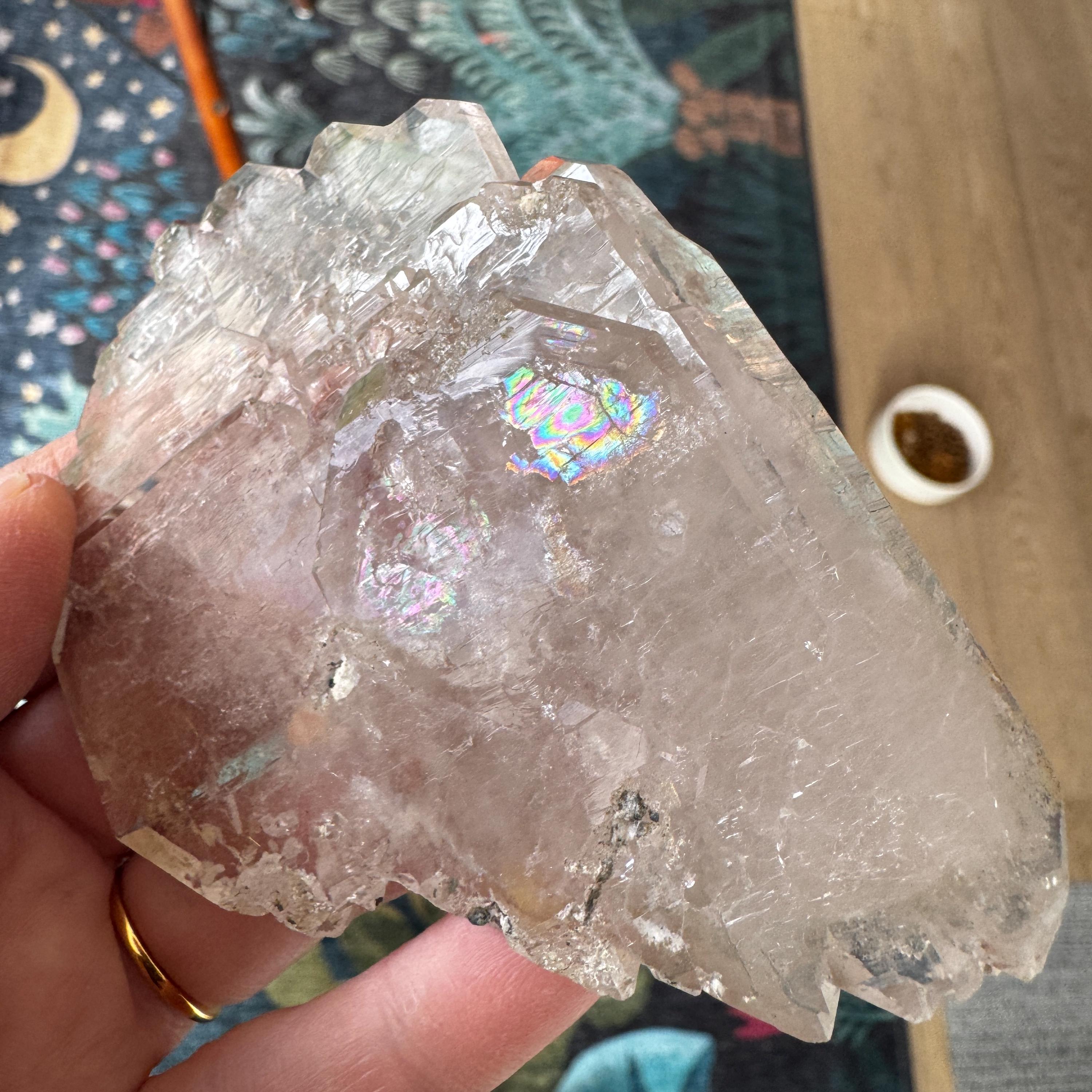 Phenomenal Rutilated Tabular Quartz