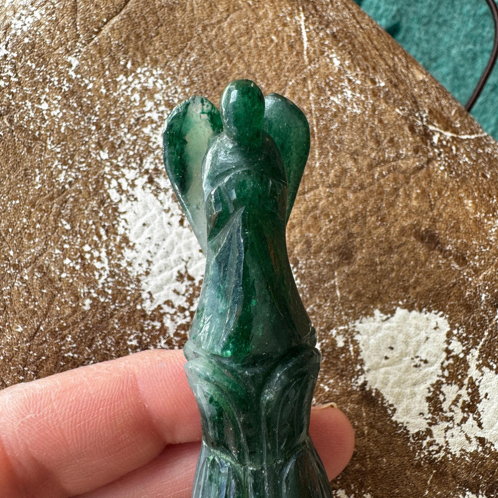 Green Aventurine Angel Wand