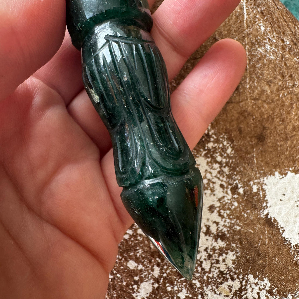 Green Aventurine Angel Wand