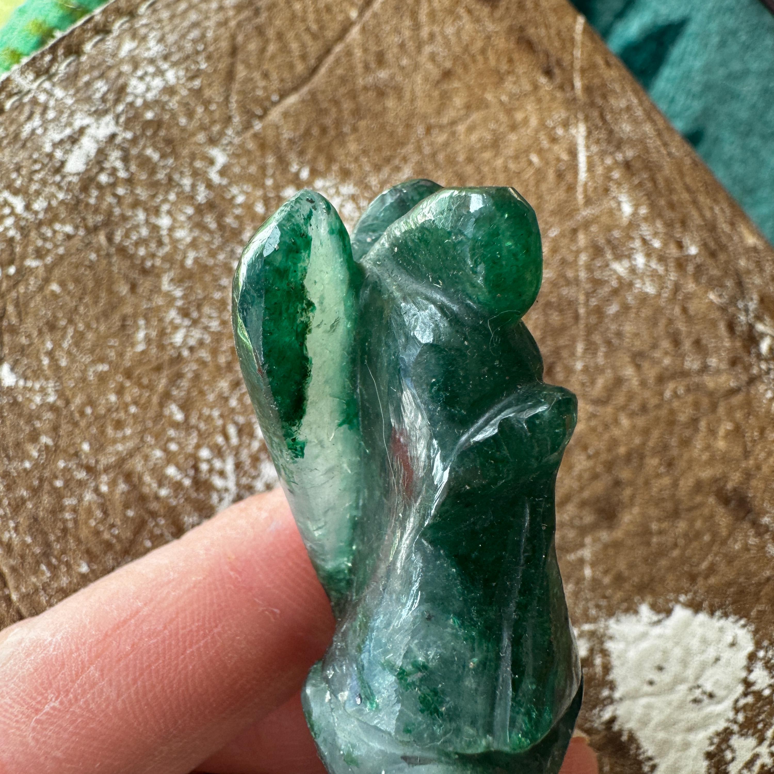 Green Aventurine Angel Wand