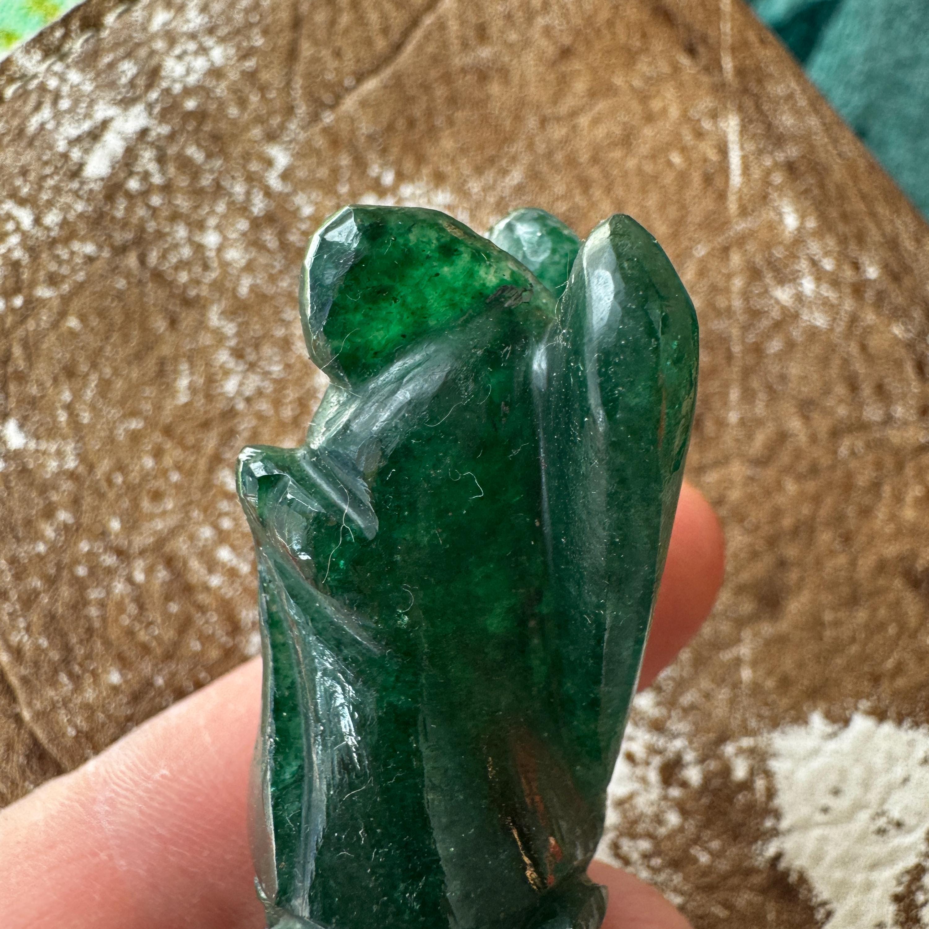 Green Aventurine Angel Wand