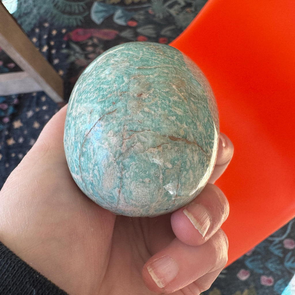 Leandro deSouza Old Style Amazonite Crystal Skull