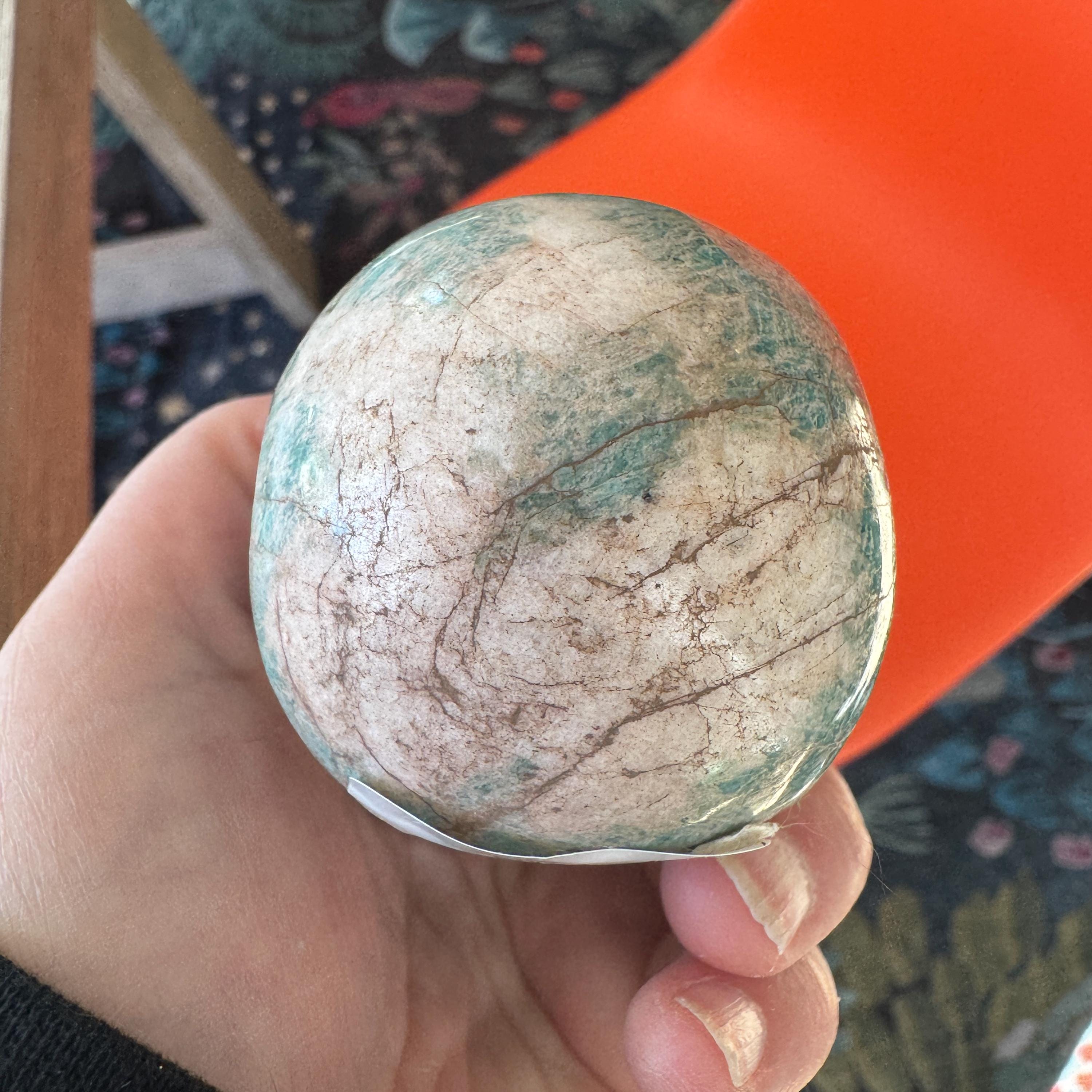 Old Style Elongated Amazonite Leandro De Souza Crystal Skull #3