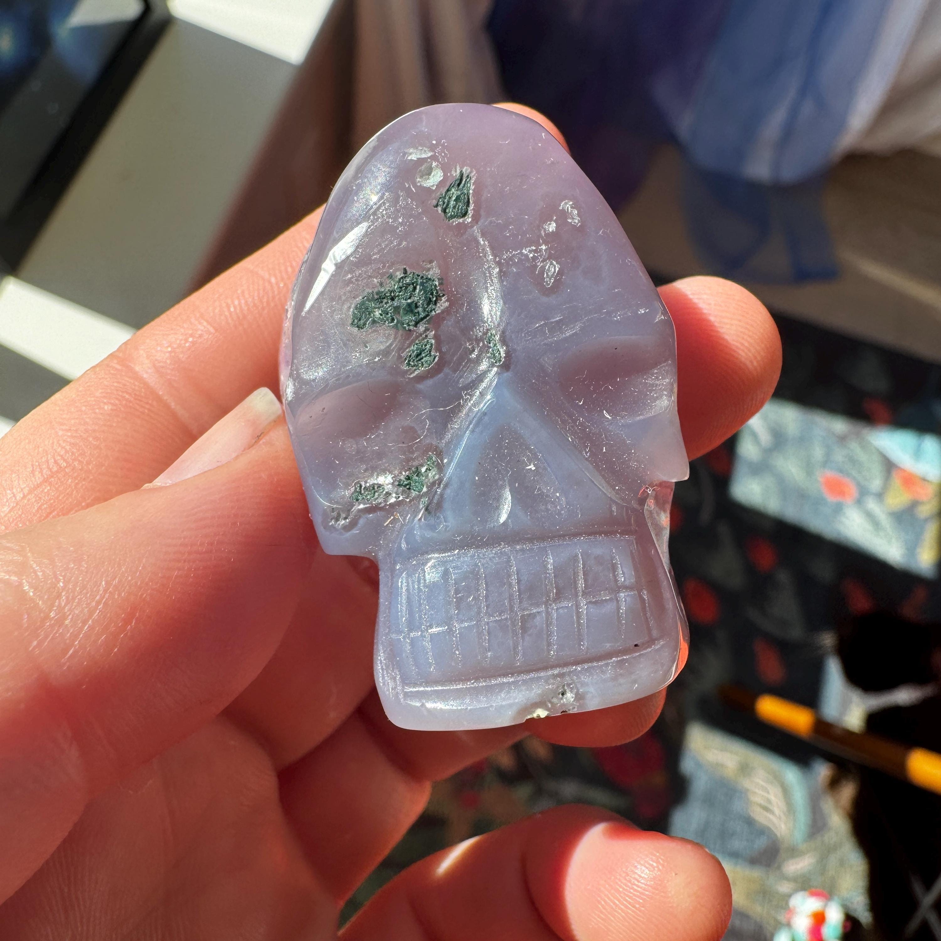 Amethyst Points in Matrix Igor De Souza Crystal Skull