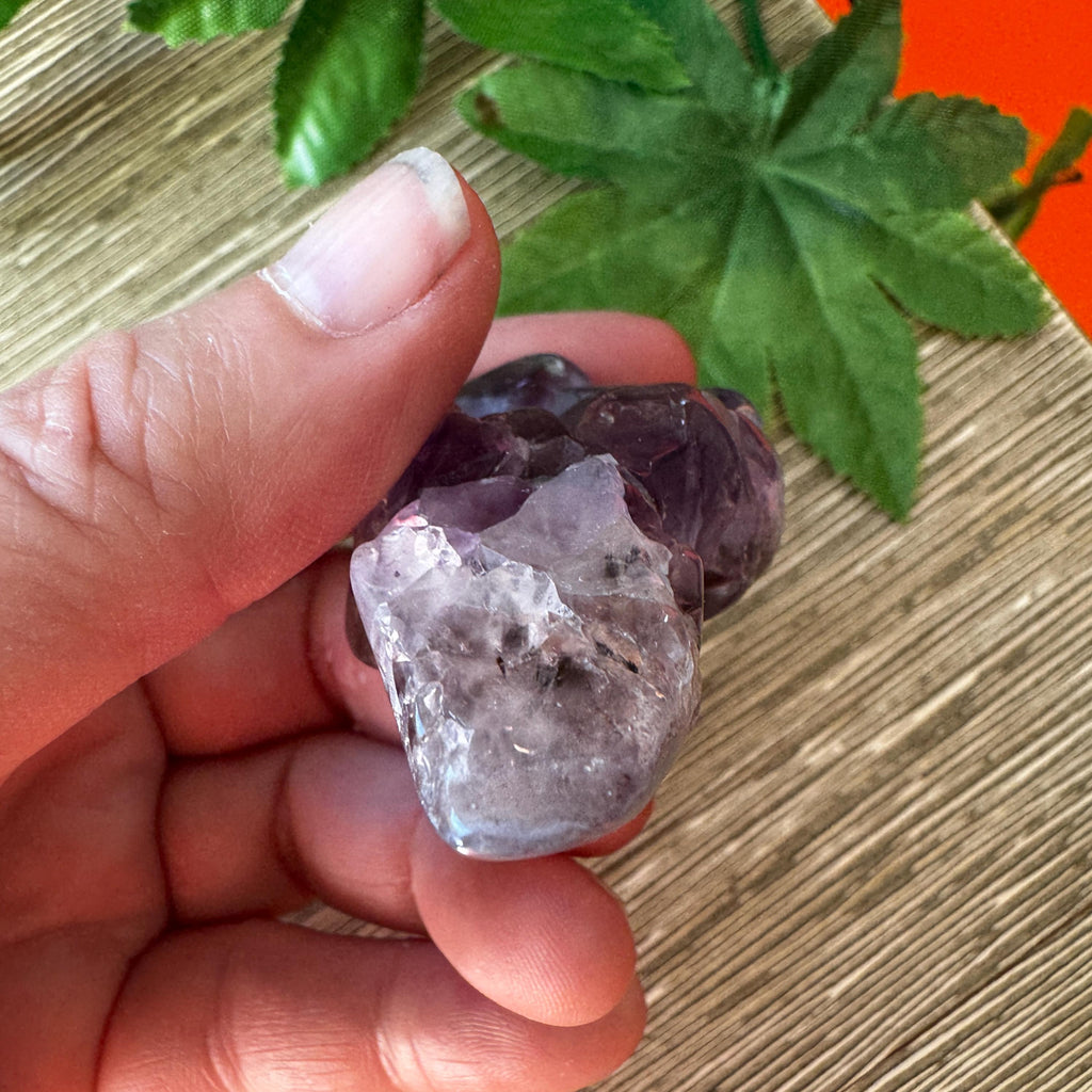 Amethyst Points in Matrix Igor De Souza Crystal Skull